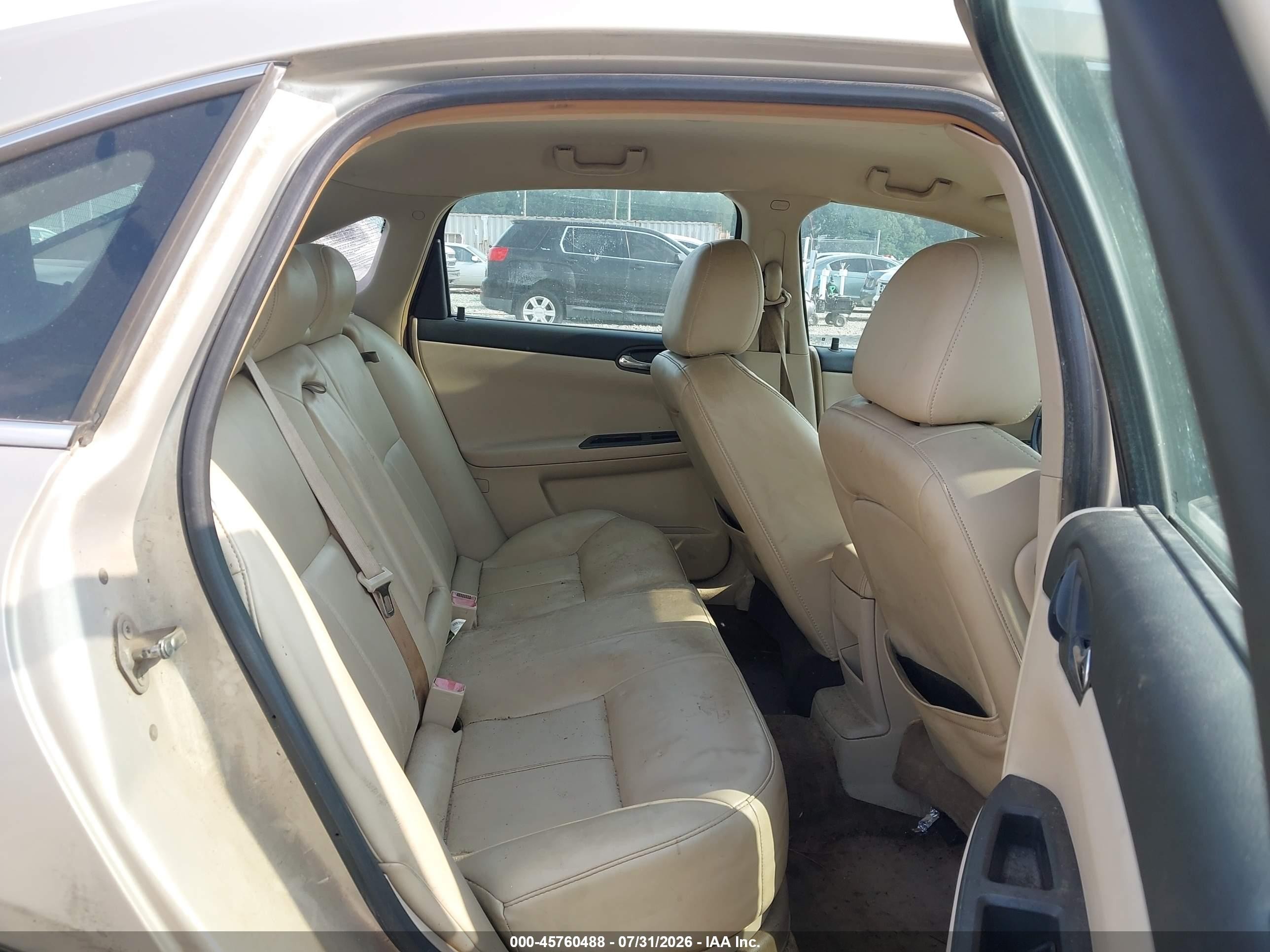 2010 Chevrolet Impala Ltz Beige vin: 2G1WC5EM6A1241618