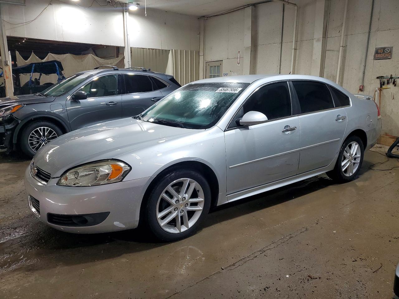 2011 Chevrolet Impala Ltz Silver vin: 2G1WC5EM7B1169765