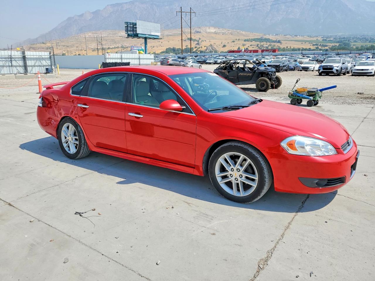 2011 Chevrolet Impala Ltz Red vin: 2G1WC5EM7B1192222