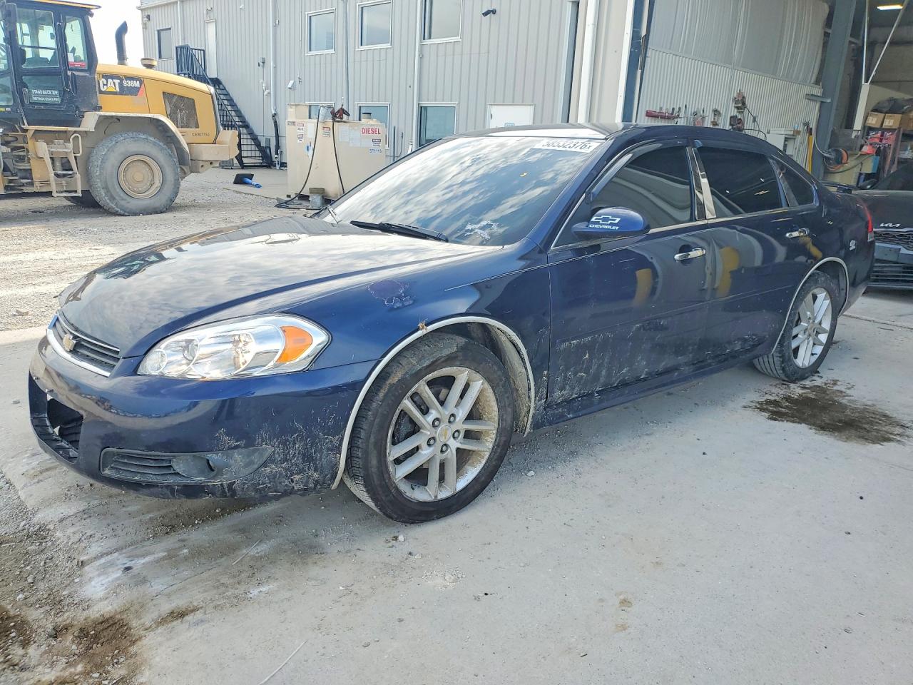 2011 Chevrolet Impala Ltz Синий vin: 2G1WC5EM8B1180290