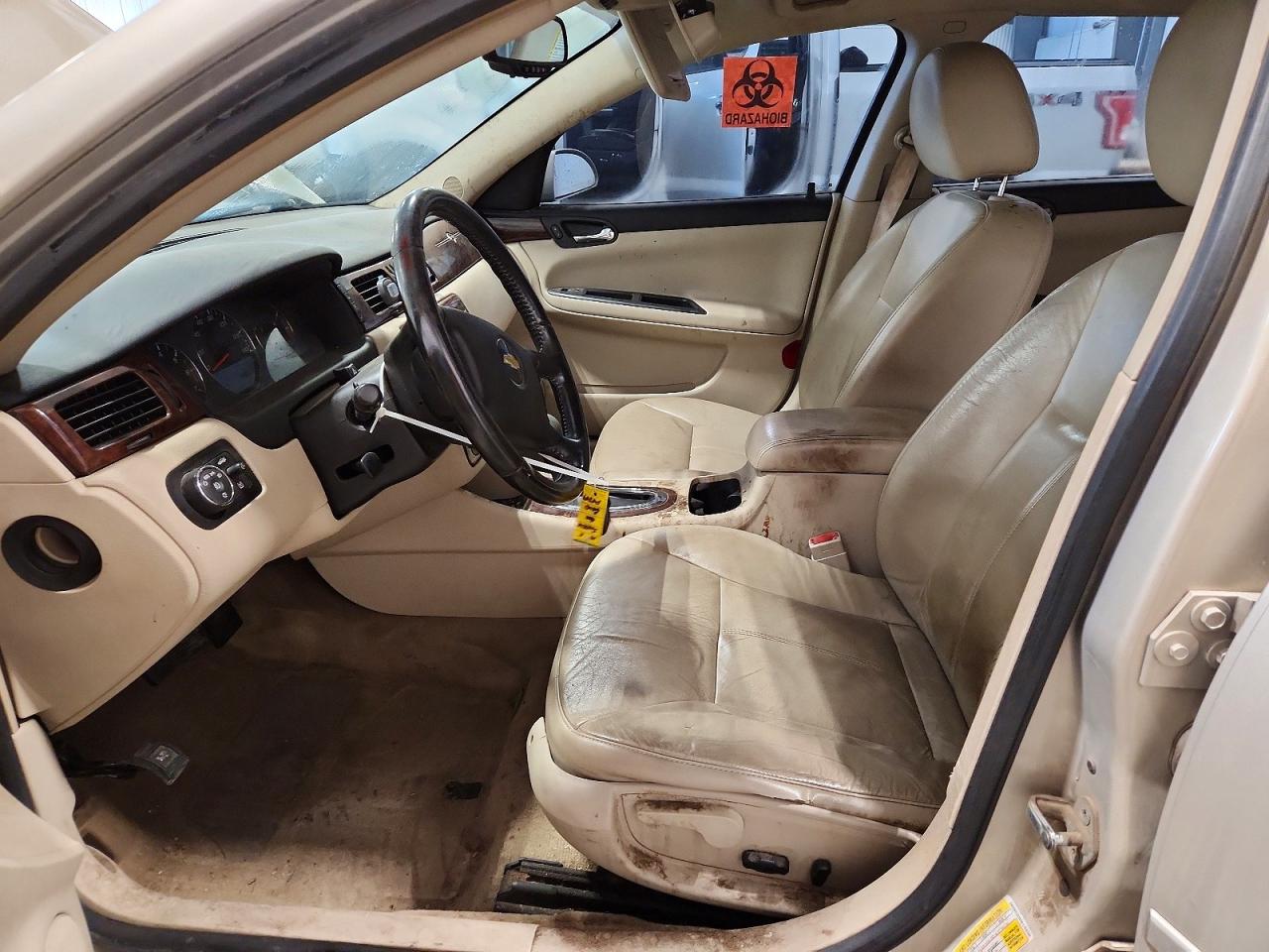 2011 Chevrolet Impala Ltz Tan vin: 2G1WC5EM9B1164342