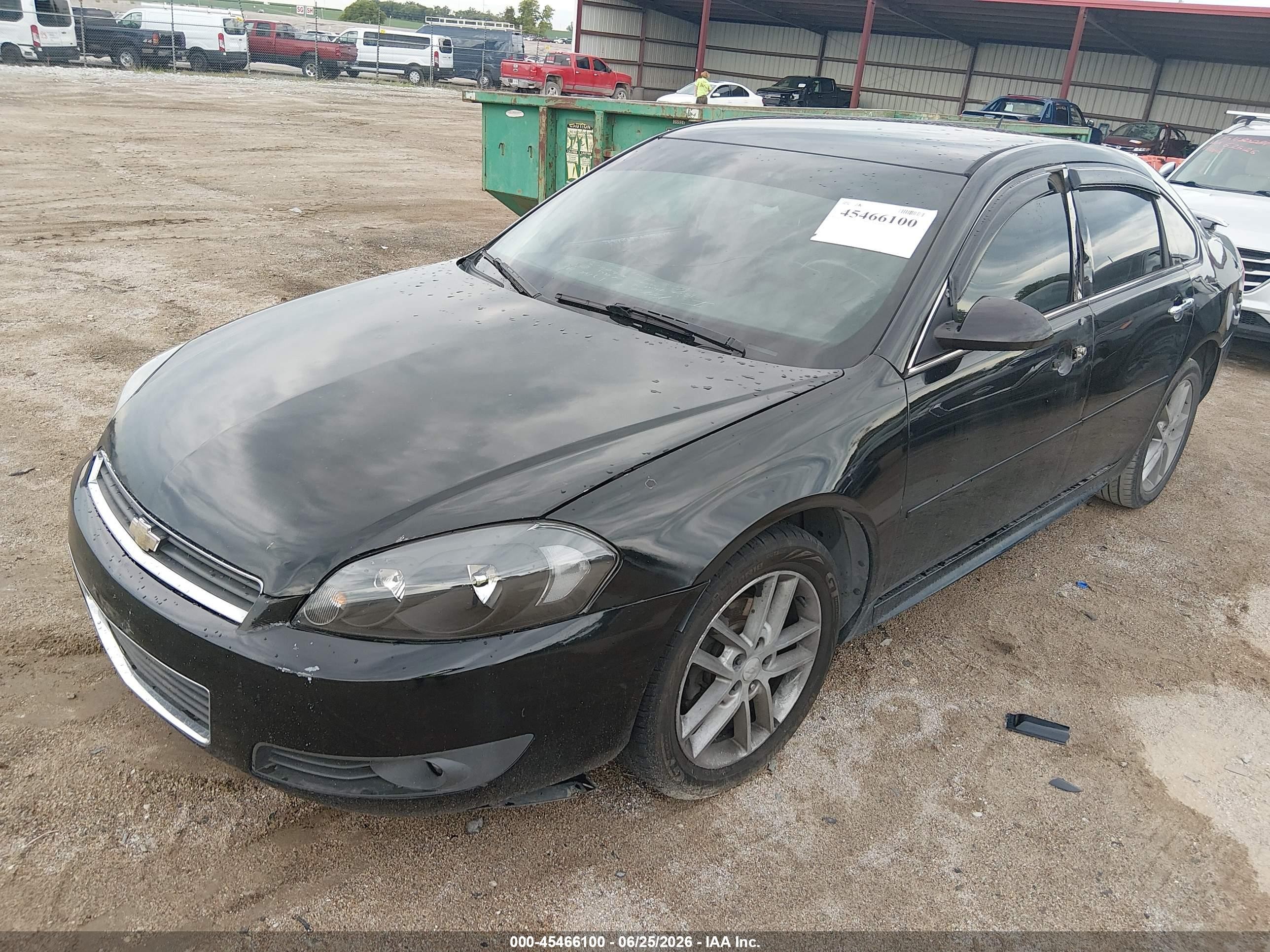 2011 Chevrolet Impala Ltz Черный vin: 2G1WC5EM9B1180301