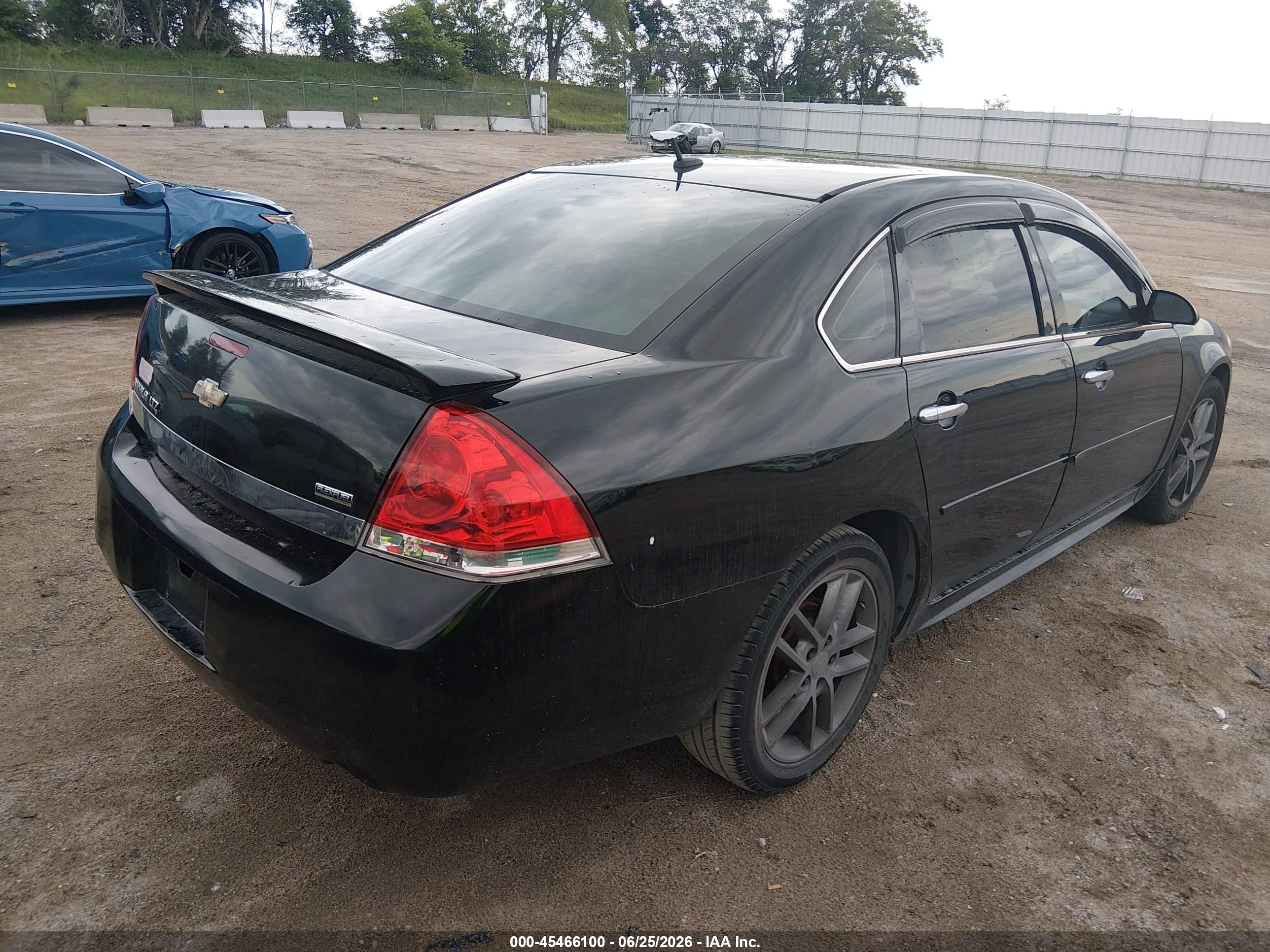 2011 Chevrolet Impala Ltz Черный vin: 2G1WC5EM9B1180301