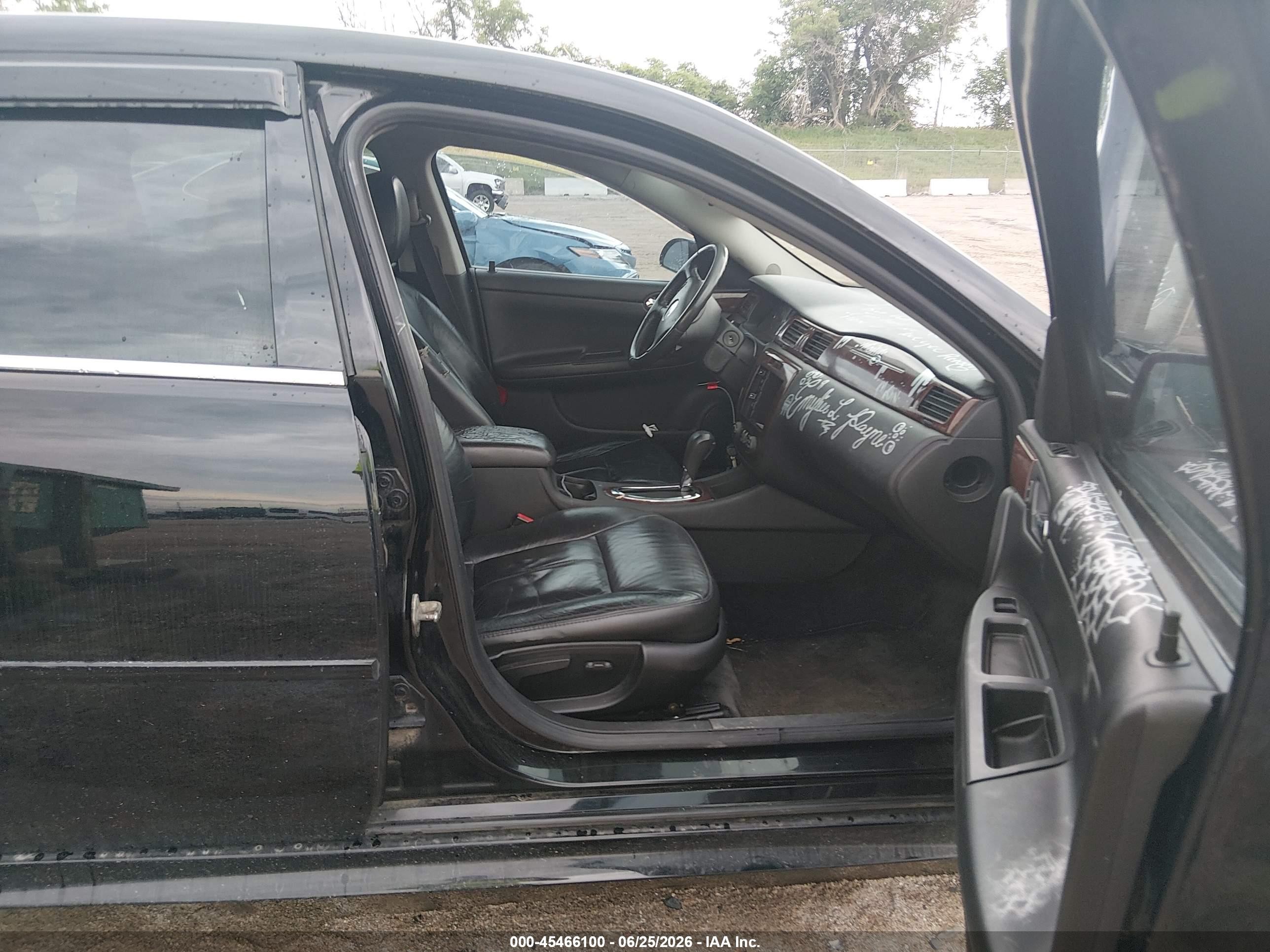 2011 Chevrolet Impala Ltz Черный vin: 2G1WC5EM9B1180301