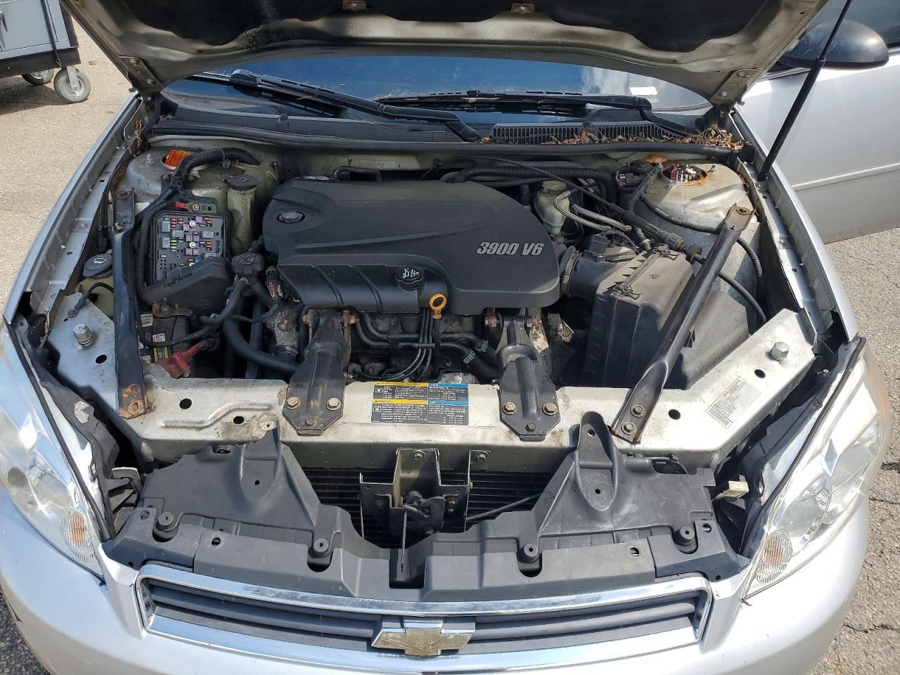 2010 Chevrolet Impala Ltz Silver vin: 2G1WC5EMXA1190818