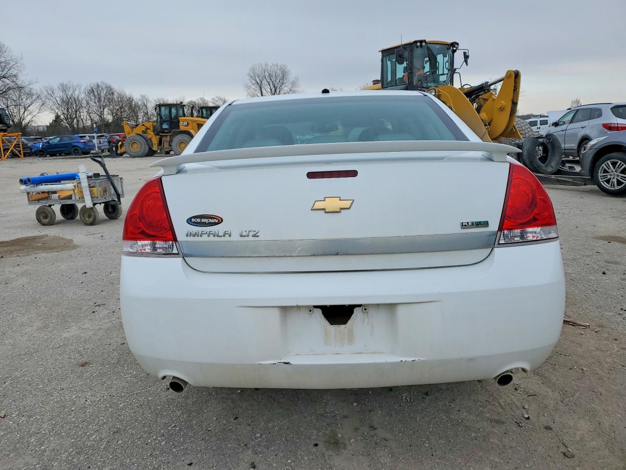 2010 Chevrolet Impala Ltz White vin: 2G1WC5EMXA1259152