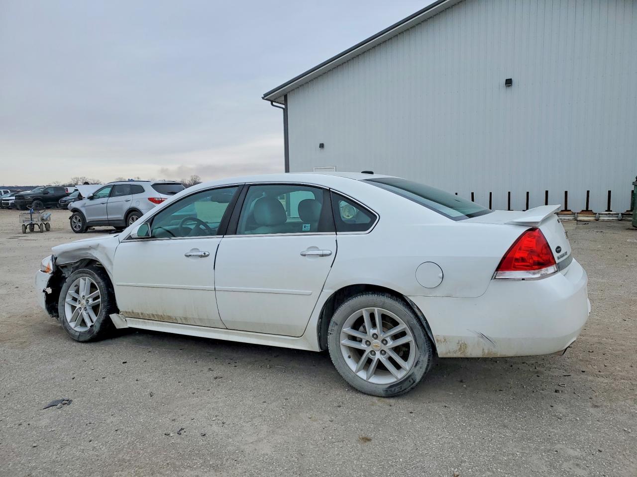 2010 Chevrolet Impala Ltz White vin: 2G1WC5EMXA1259152