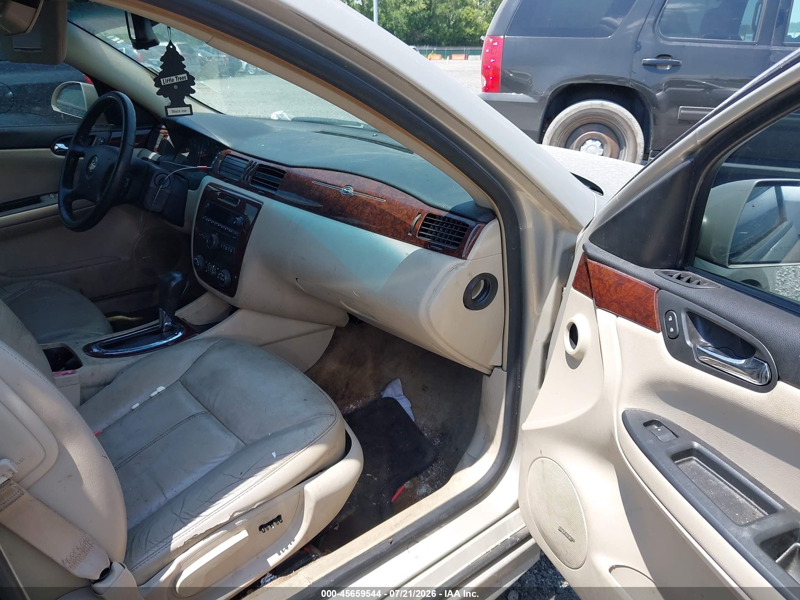 2011 Chevrolet Impala Ltz Gold vin: 2G1WC5EMXB1187001