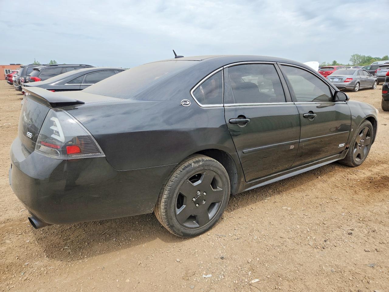 2009 Chevrolet Impala Black vin: 2G1WD57C091145349