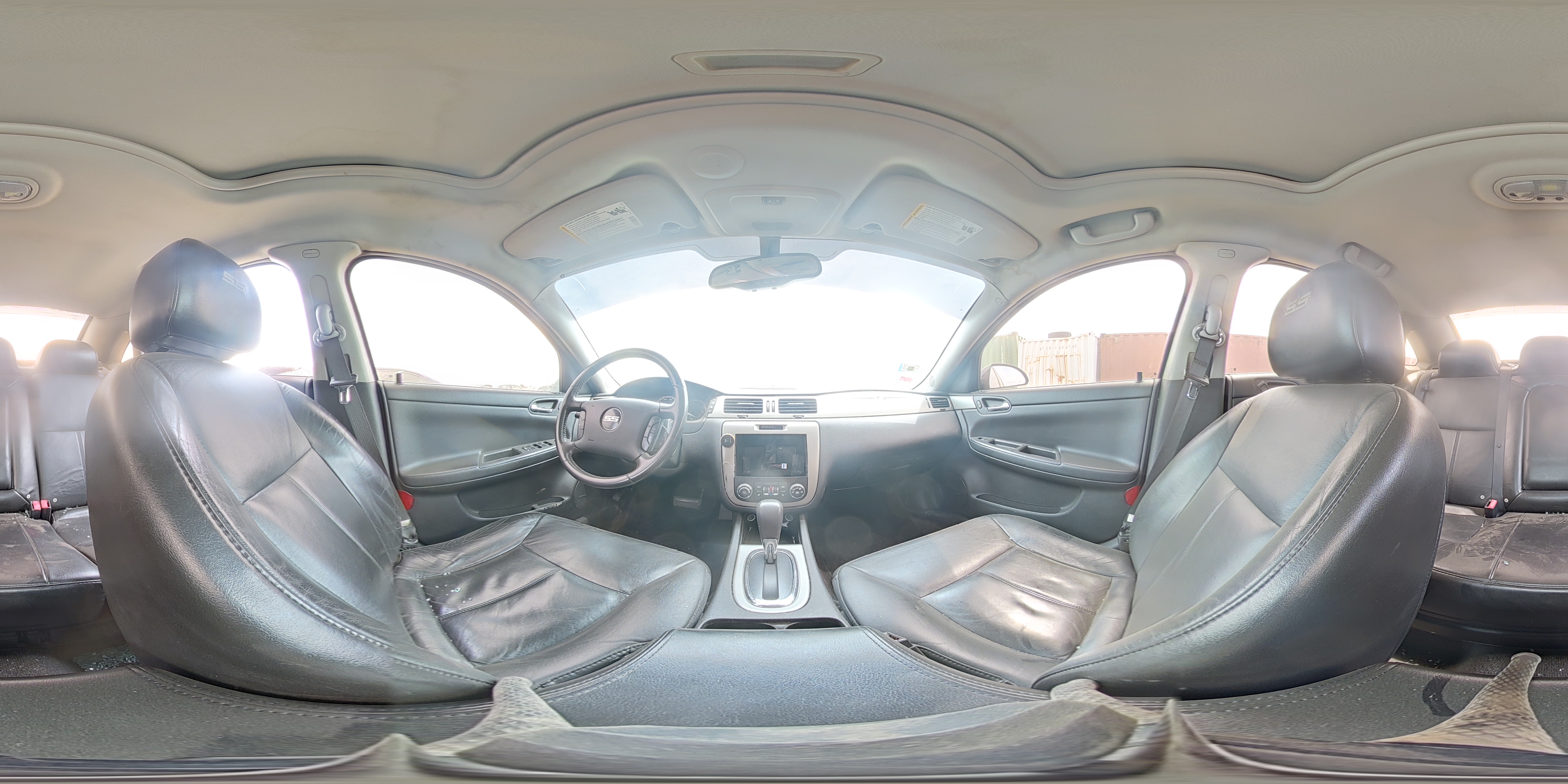 2009 Chevrolet Impala Black vin: 2G1WD57C091145349