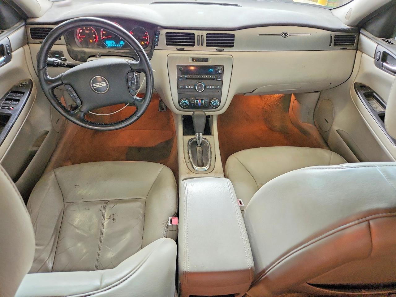 2009 Chevrolet Impala Ss White vin: 2G1WD57C291132800