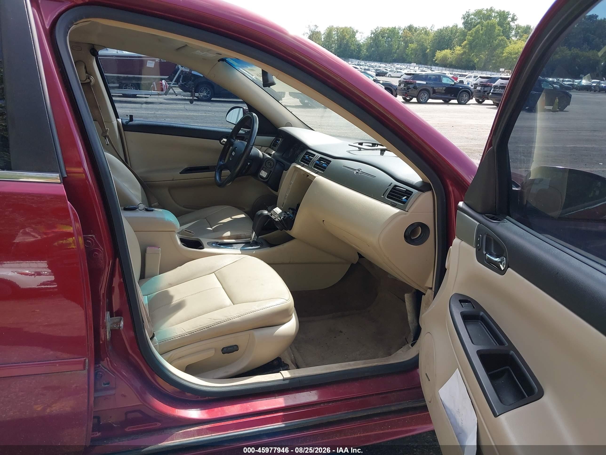 2009 Chevrolet Impala Ss Бордовый vin: 2G1WD57C291167546