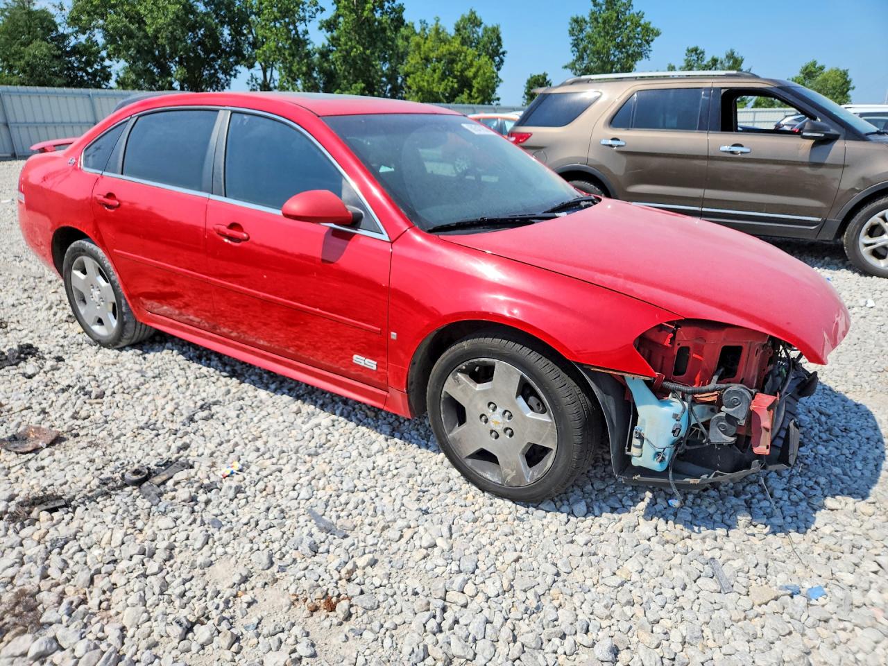 2009 Chevrolet Impala Ss Red vin: 2G1WD57C791201660