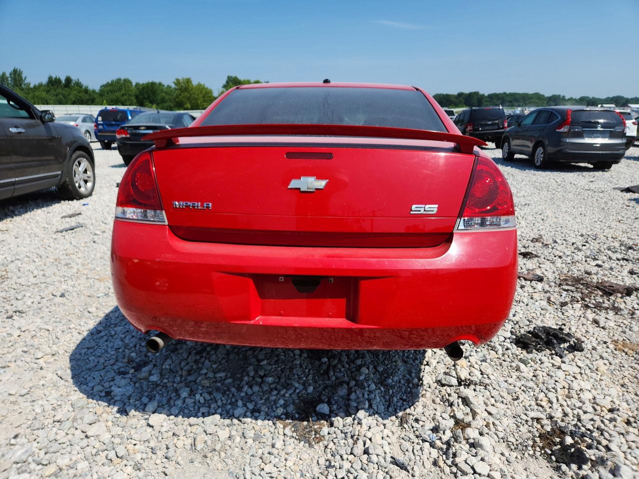 2009 Chevrolet Impala Ss Red vin: 2G1WD57C791201660
