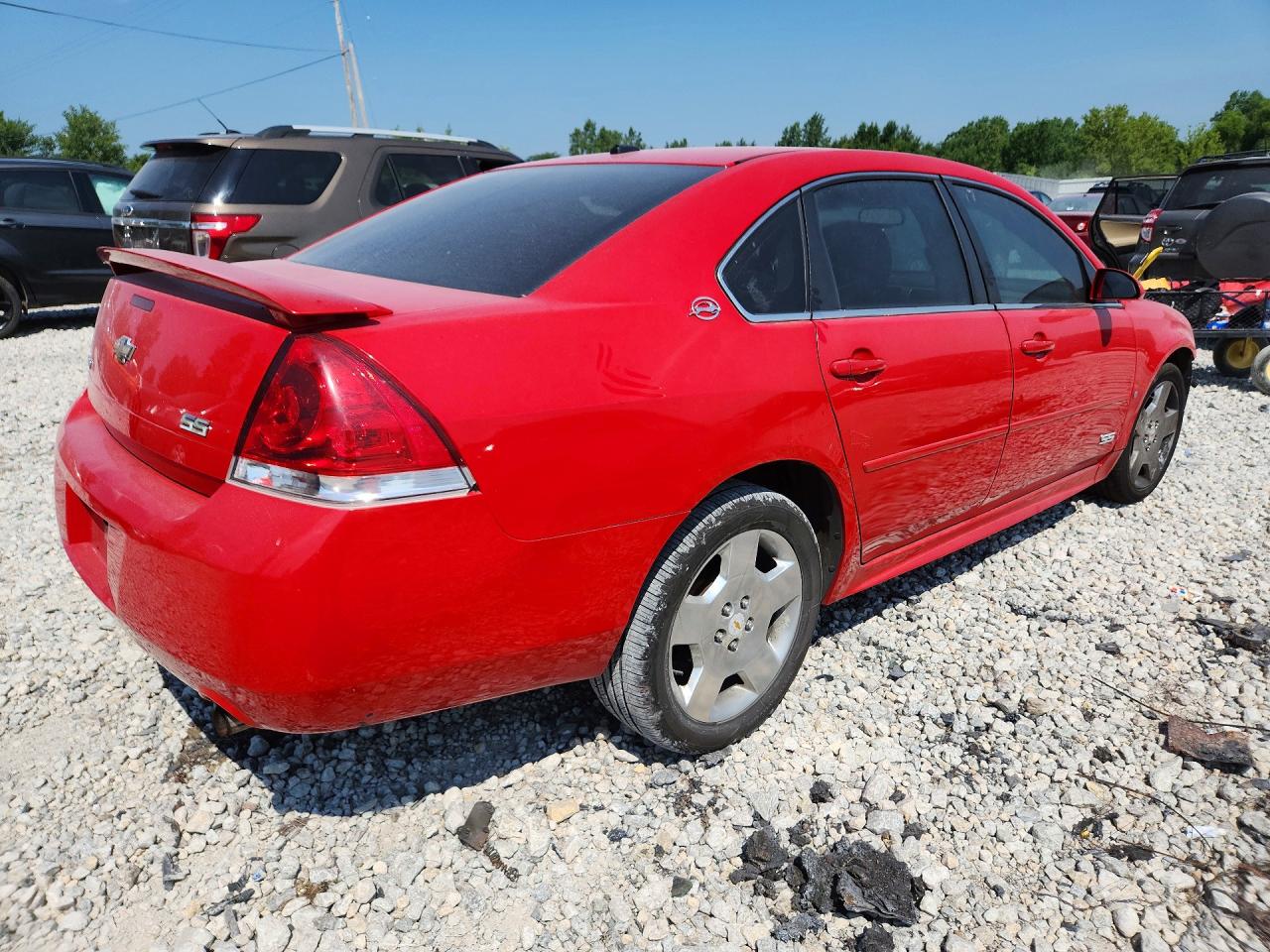 2009 Chevrolet Impala Ss Red vin: 2G1WD57C791201660