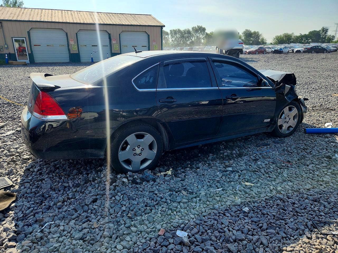 2009 Chevrolet Impala Ss Black vin: 2G1WD57CX91171232