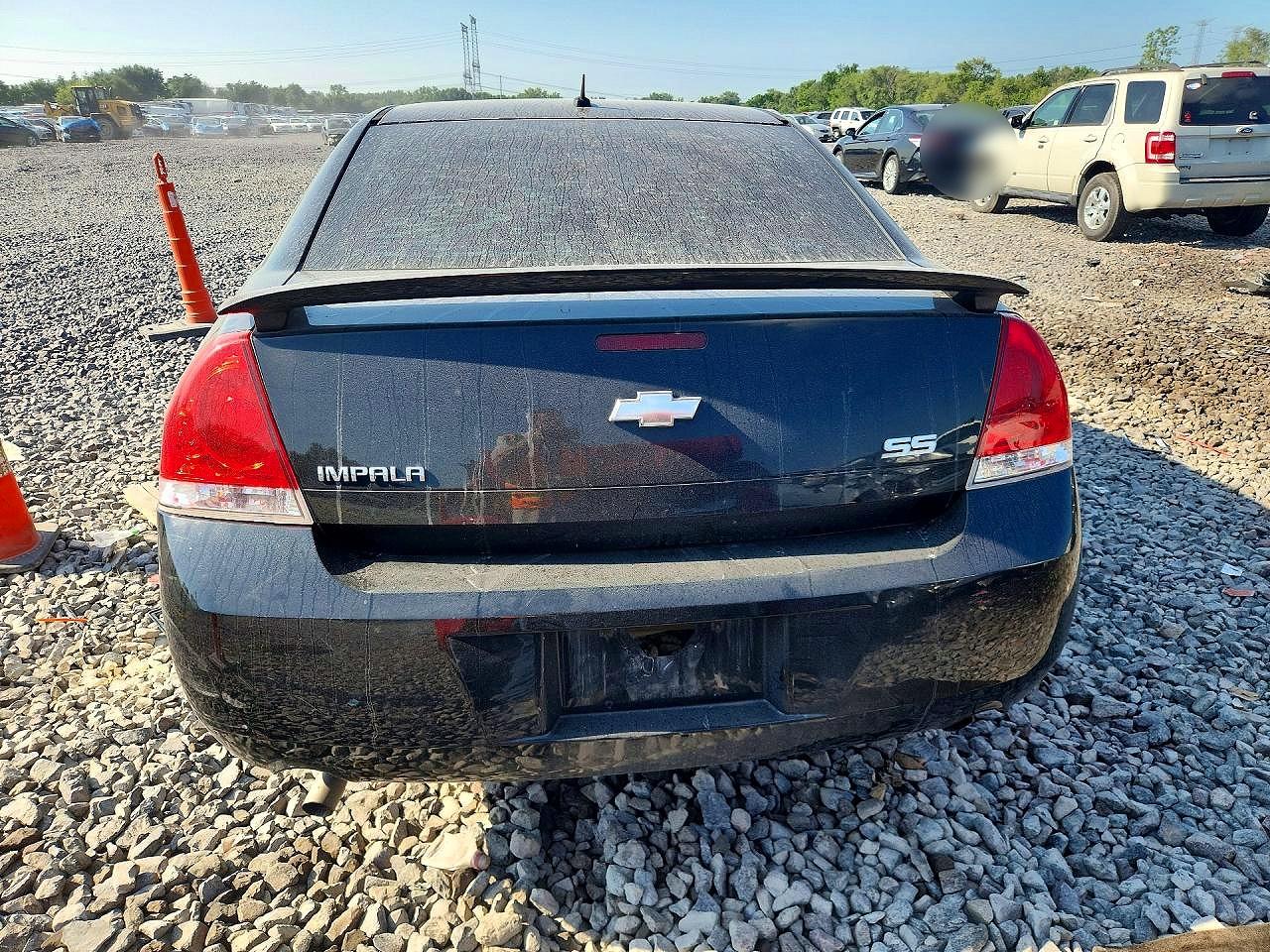 2009 Chevrolet Impala Ss Black vin: 2G1WD57CX91171232