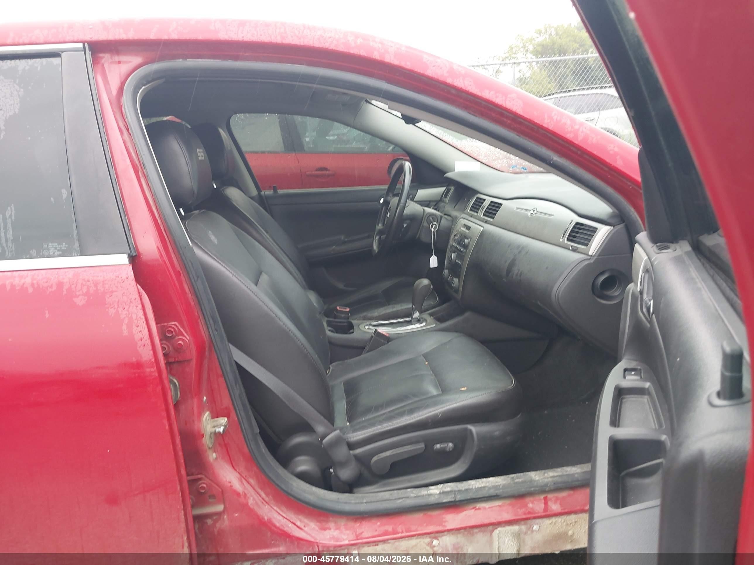 2008 Chevrolet Impala Ss Red vin: 2G1WD58C081353065