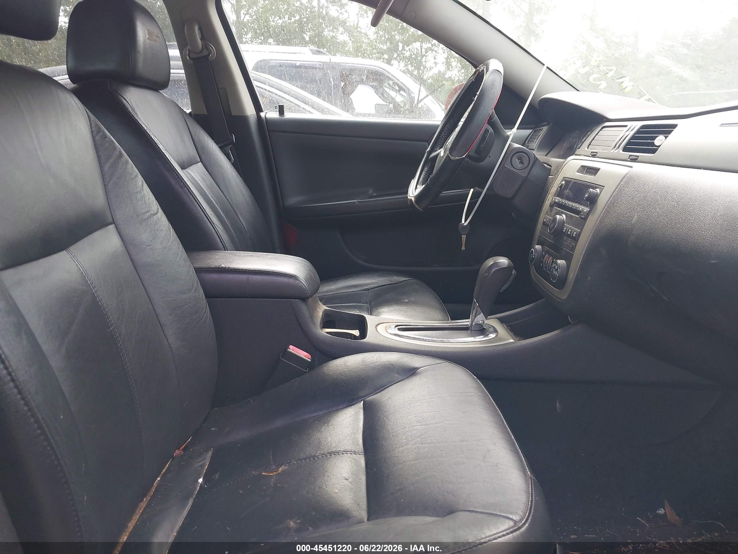 2008 Chevrolet Impala Ss Red vin: 2G1WD58C089146774