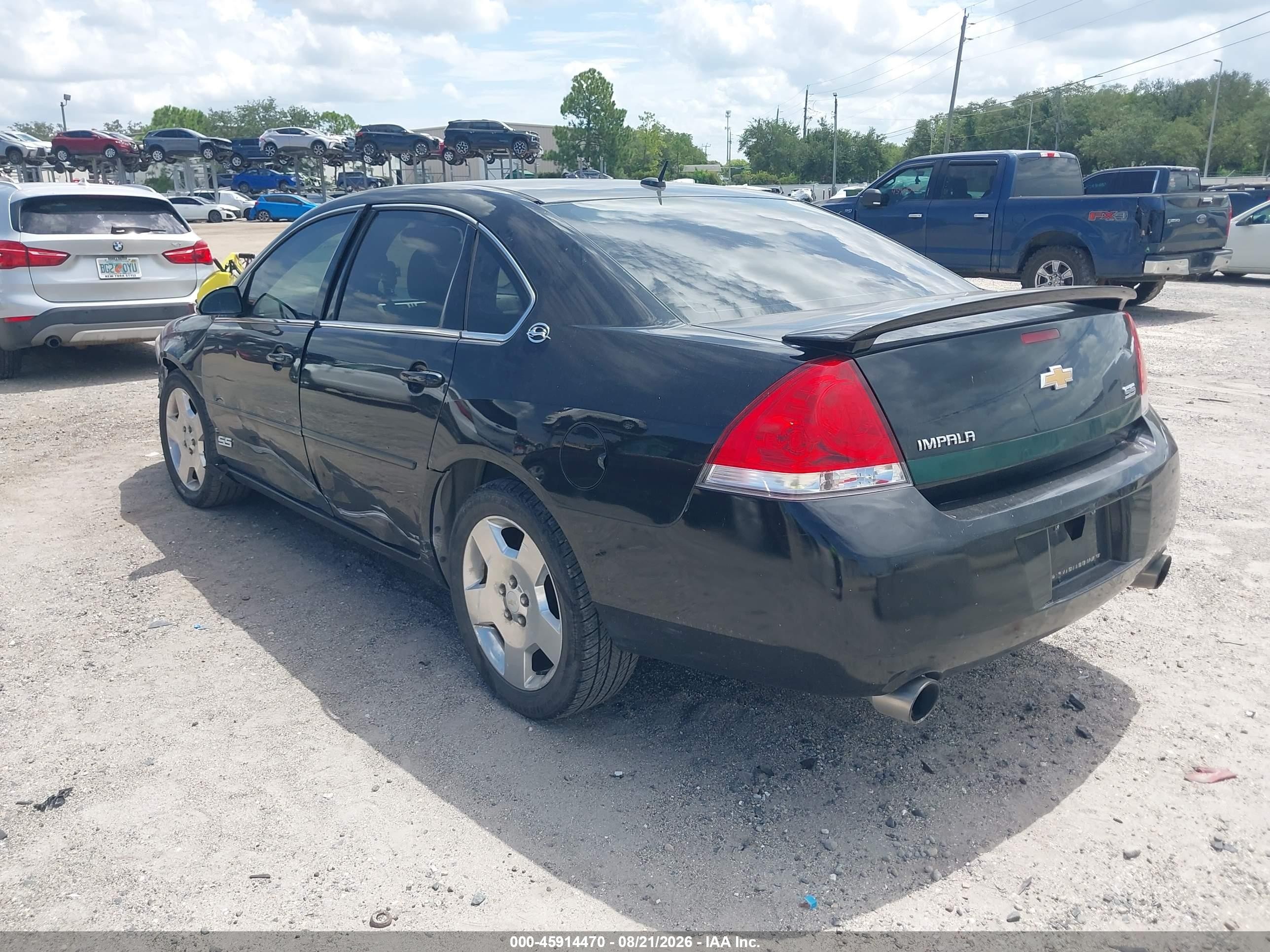 2006 Chevrolet Impala Ss Black vin: 2G1WD58C169144951