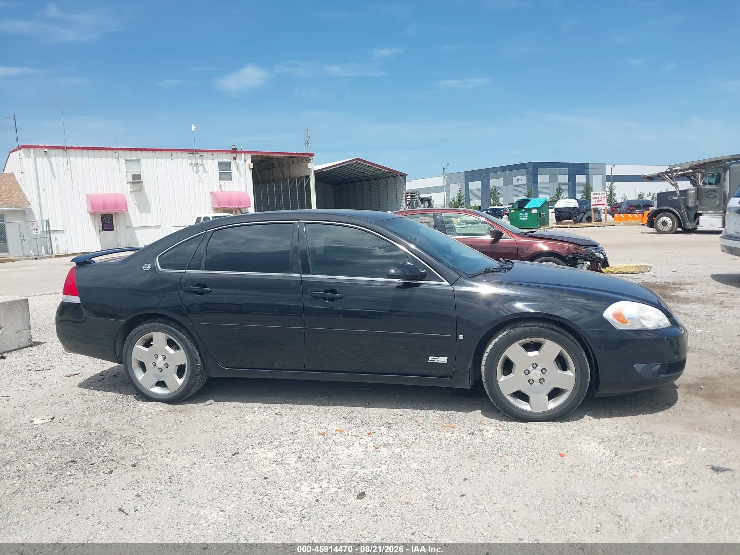 2006 Chevrolet Impala Ss Black vin: 2G1WD58C169144951