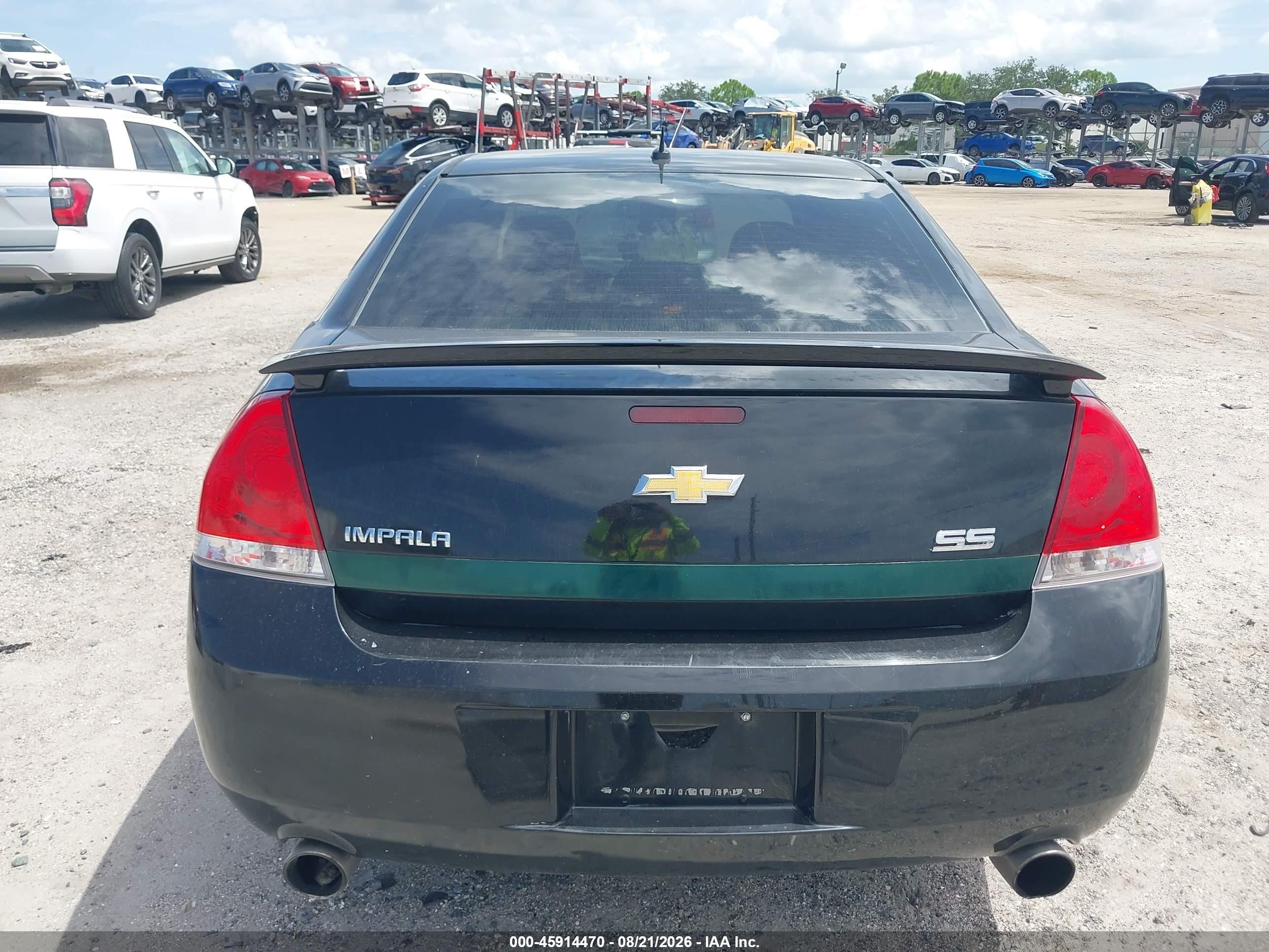 2006 Chevrolet Impala Ss Black vin: 2G1WD58C169144951