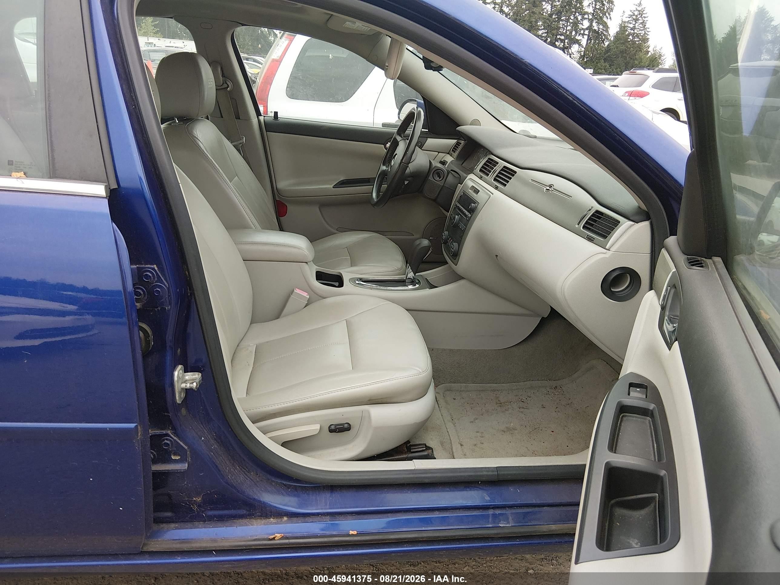 2006 Chevrolet Impala Ss Blue vin: 2G1WD58C169364476