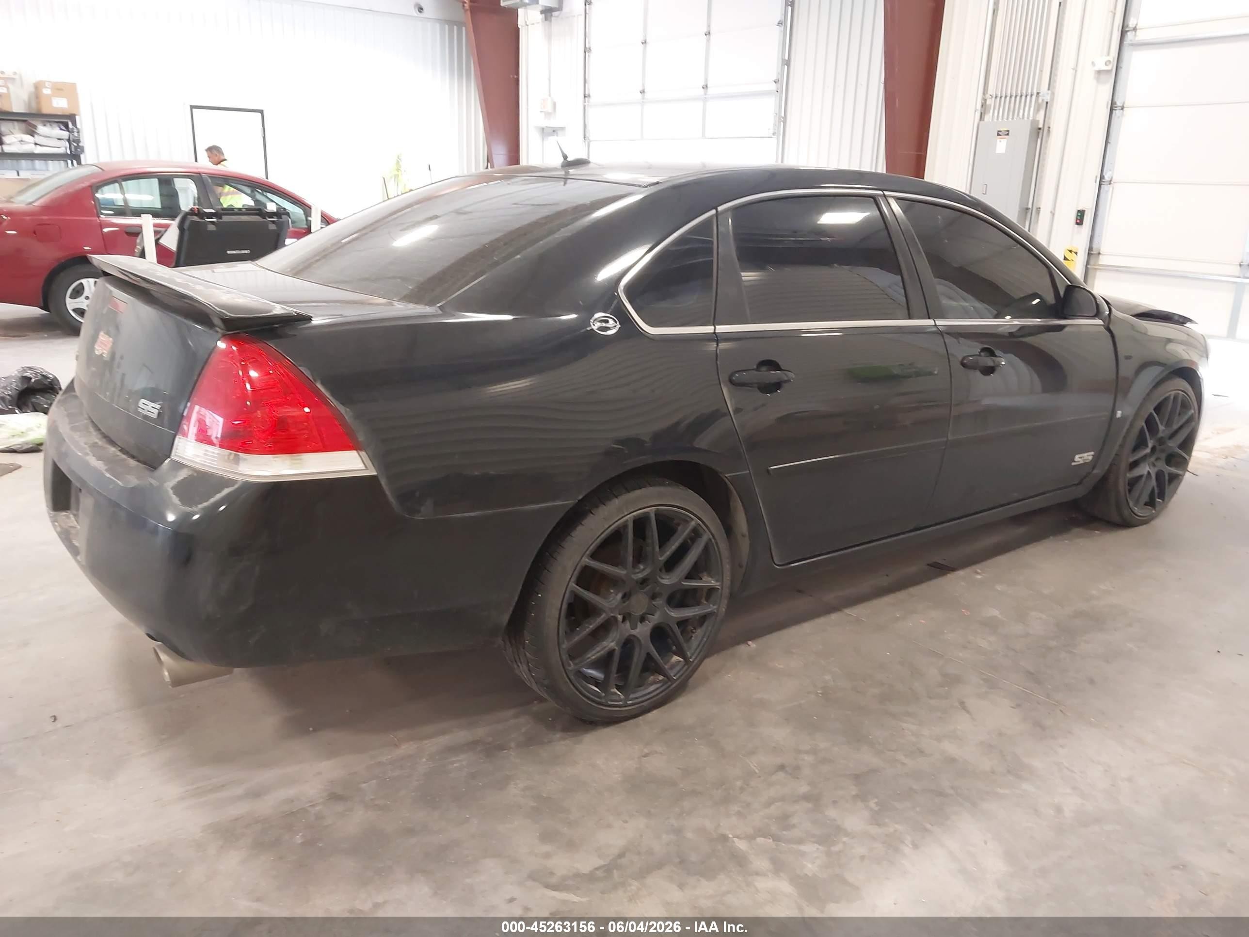2007 Chevrolet Impala Ss Black vin: 2G1WD58C179130808