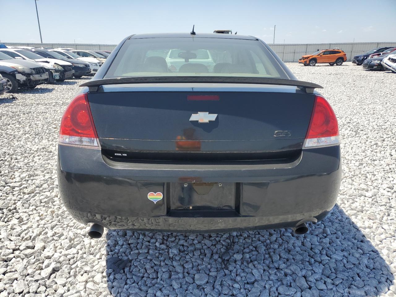 2008 Chevrolet Impala Super Sport Black vin: 2G1WD58C181318115