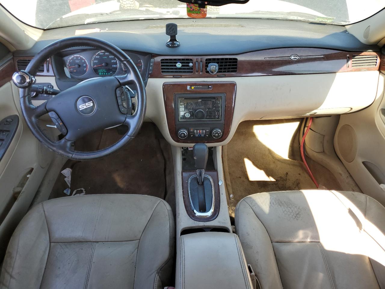 2008 Chevrolet Impala Super Sport Black vin: 2G1WD58C181318115