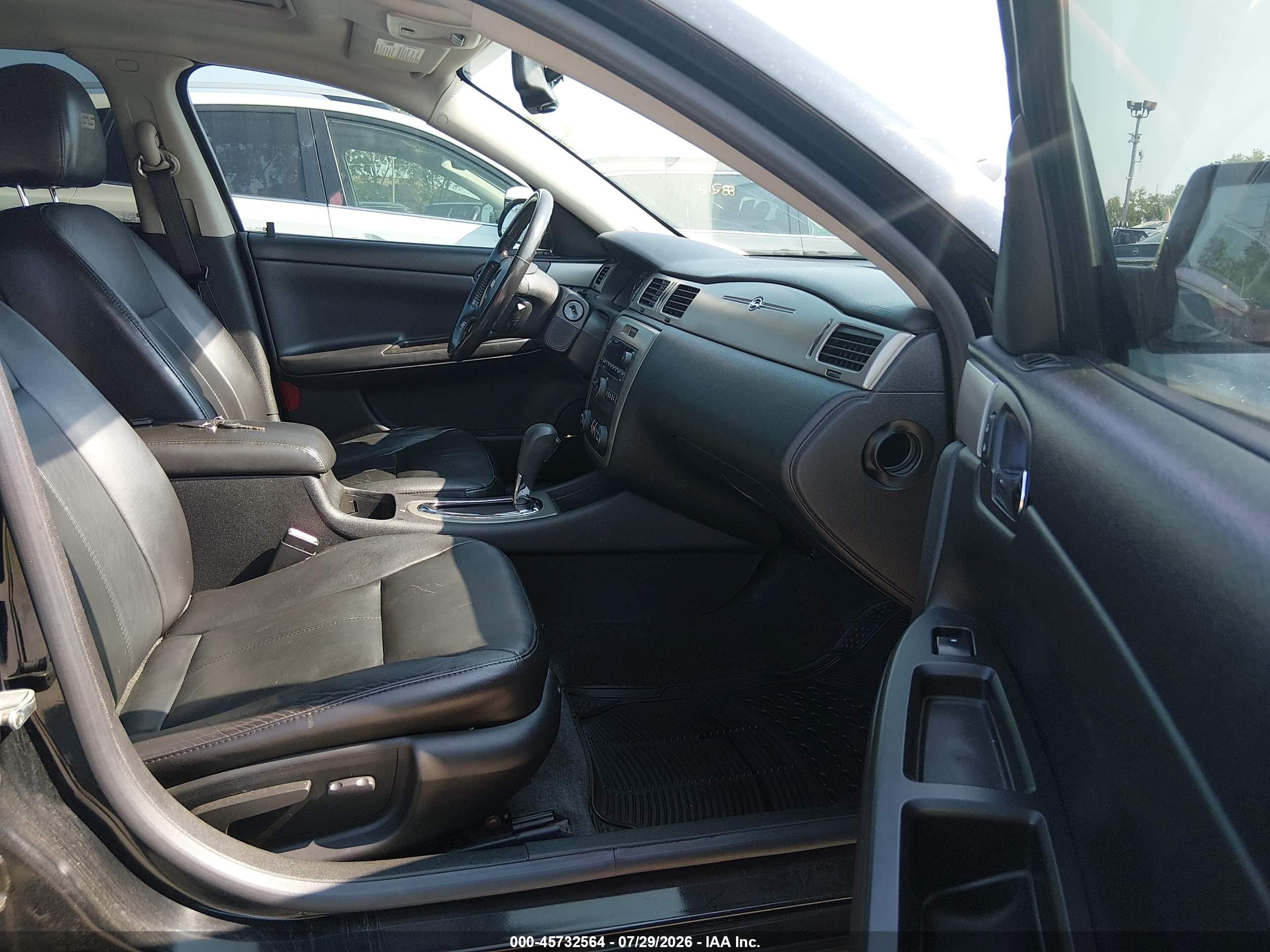 2008 Chevrolet Impala Ss Black vin: 2G1WD58C189244843