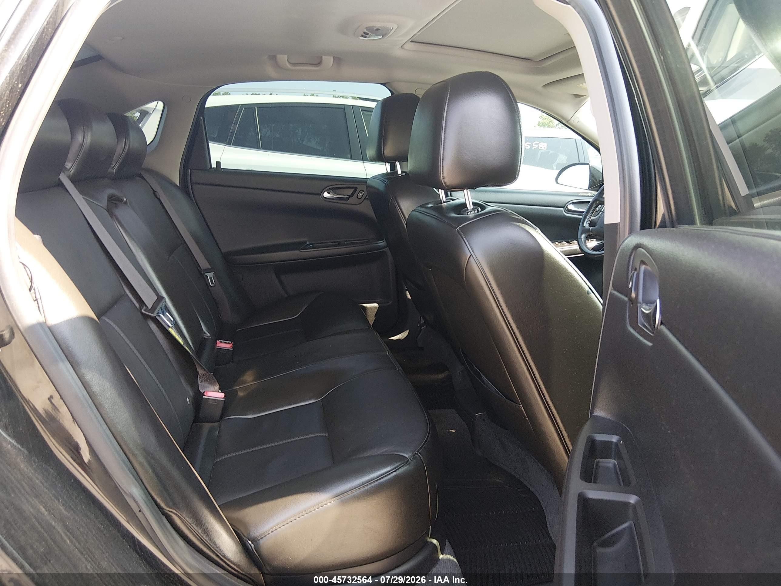 2008 Chevrolet Impala Ss Black vin: 2G1WD58C189244843