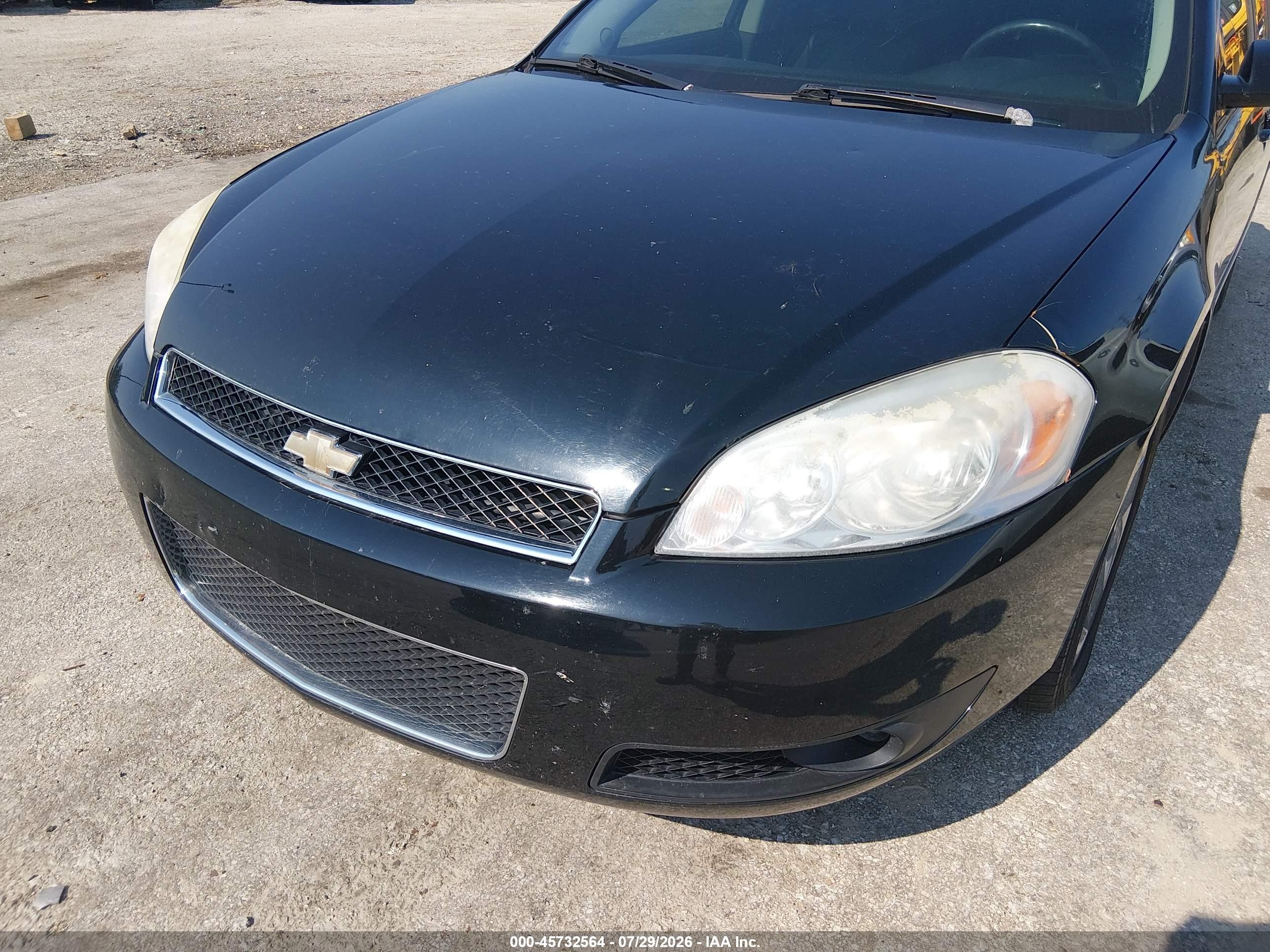 2008 Chevrolet Impala Ss Black vin: 2G1WD58C189244843