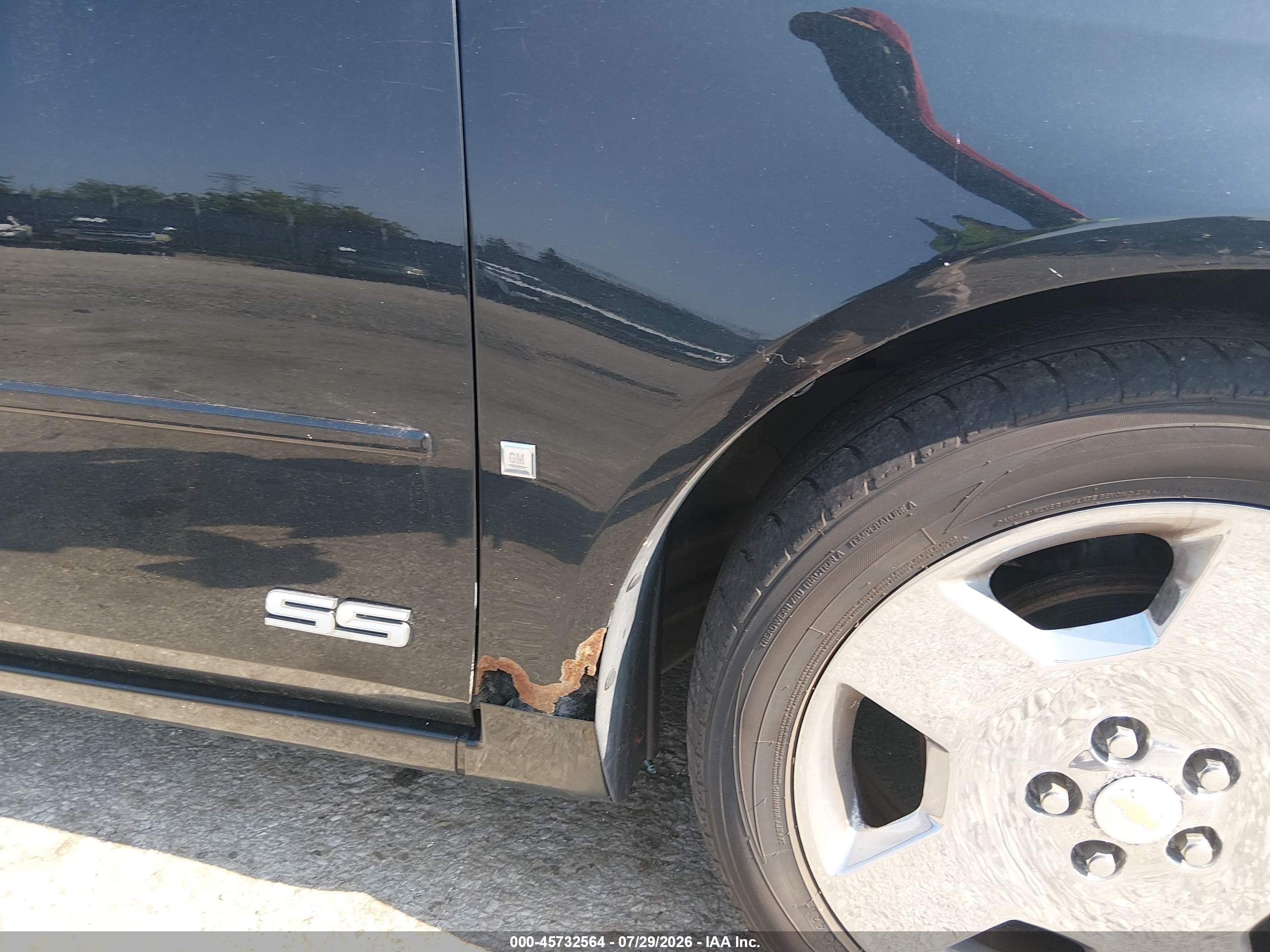 2008 Chevrolet Impala Ss Black vin: 2G1WD58C189244843