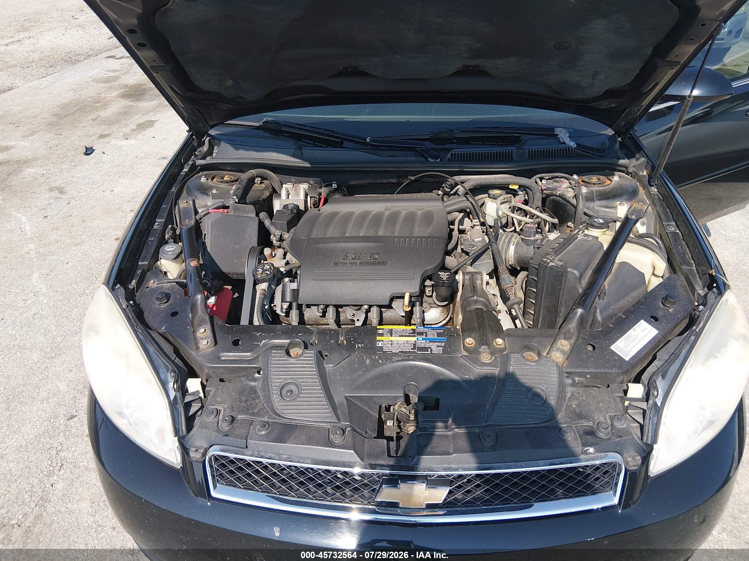 2008 Chevrolet Impala Ss Black vin: 2G1WD58C189244843
