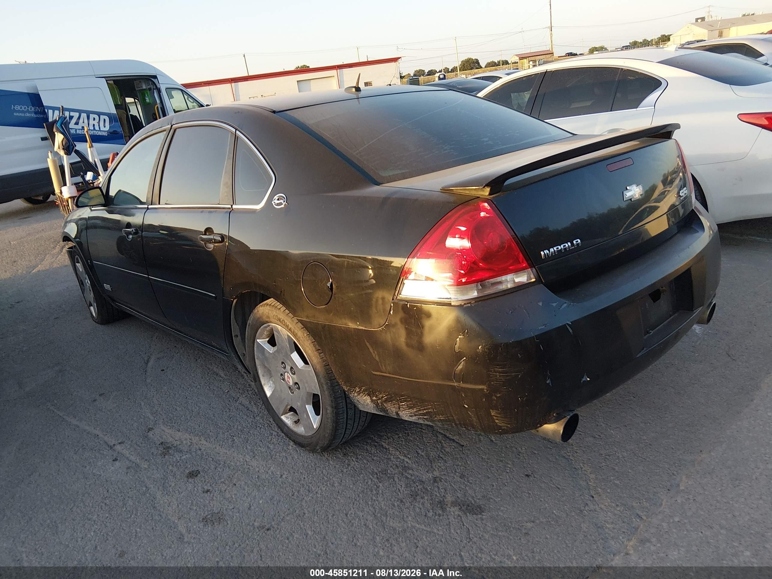2006 Chevrolet Impala Ss Black vin: 2G1WD58C269198856