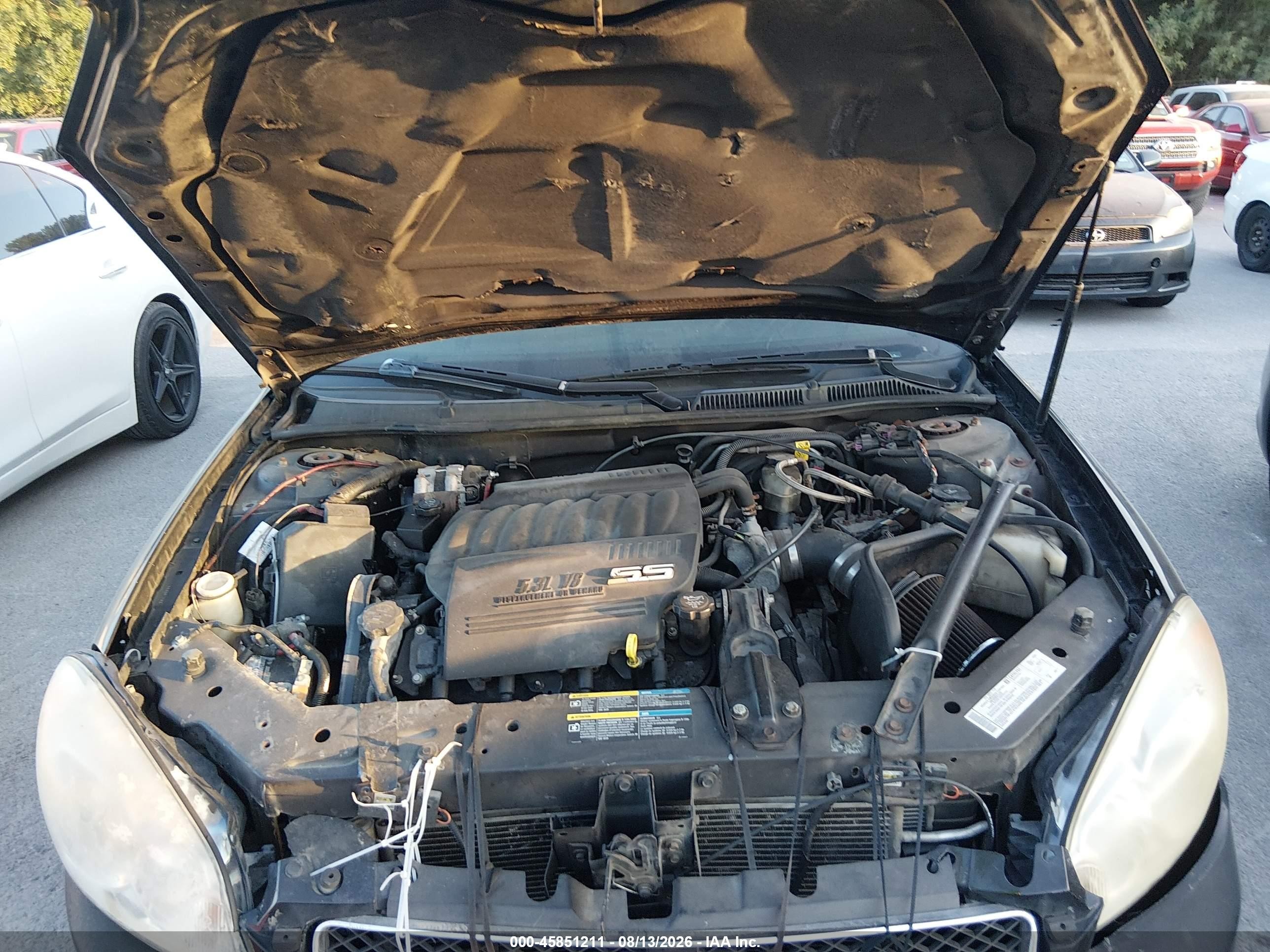 2006 Chevrolet Impala Ss Black vin: 2G1WD58C269198856