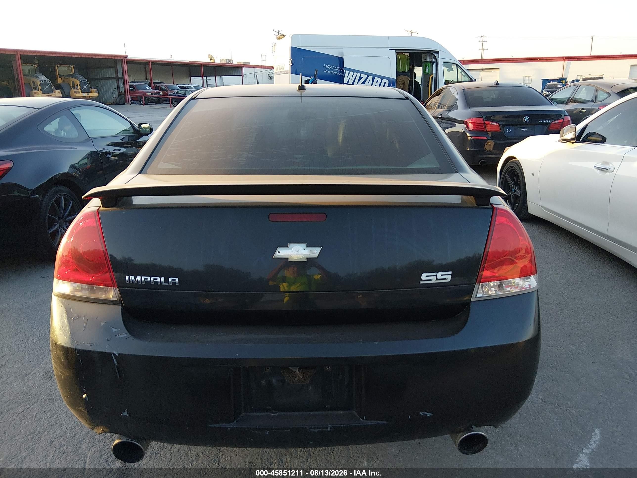 2006 Chevrolet Impala Ss Black vin: 2G1WD58C269198856