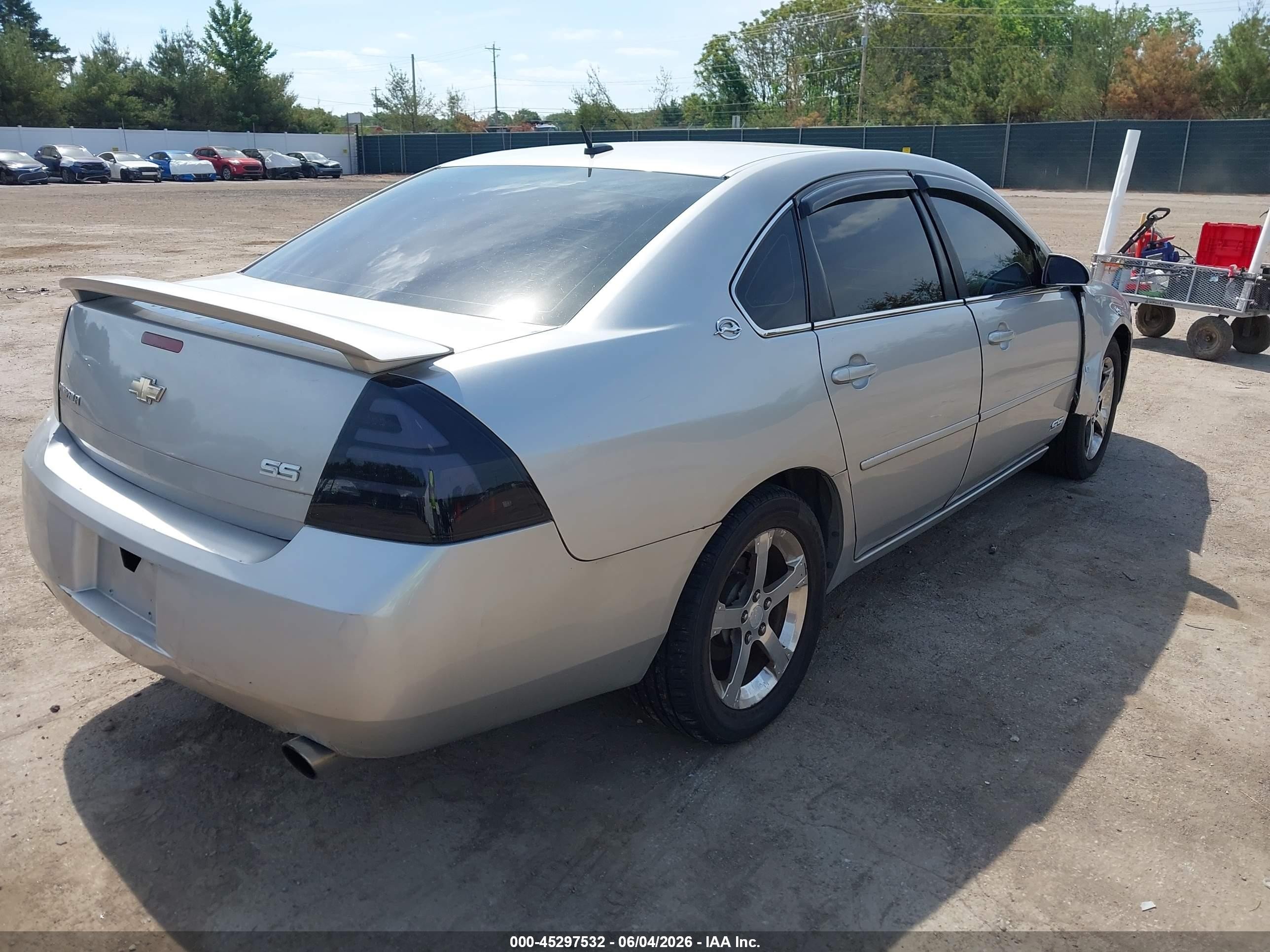 2007 Chevrolet Impala Ss Silver vin: 2G1WD58C279153384