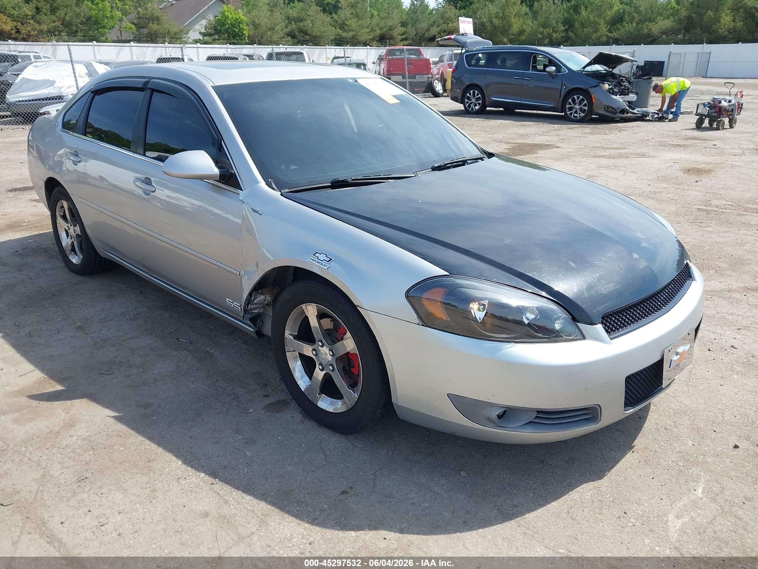 2007 Chevrolet Impala Ss Silver vin: 2G1WD58C279153384