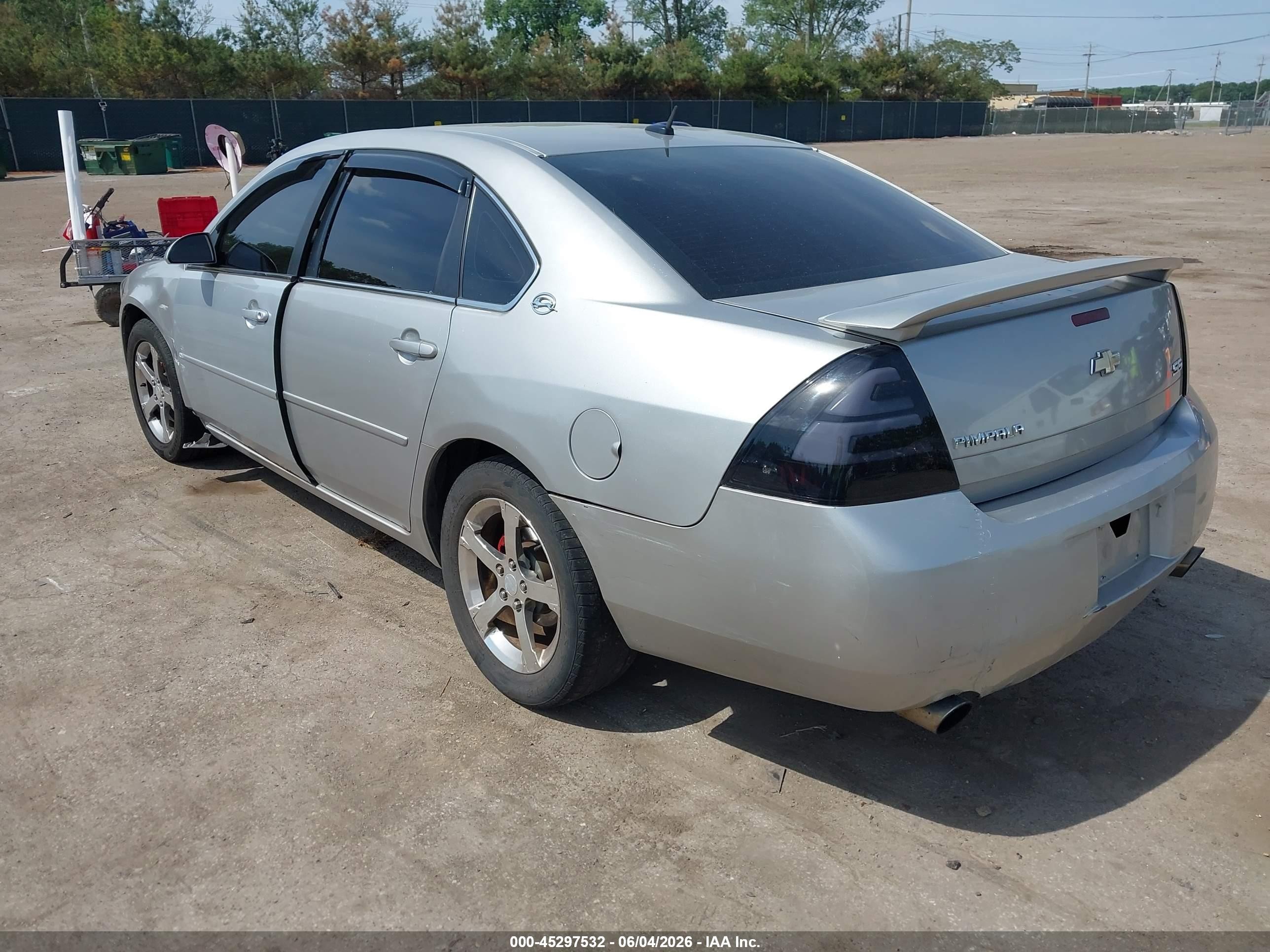 2007 Chevrolet Impala Ss Silver vin: 2G1WD58C279153384