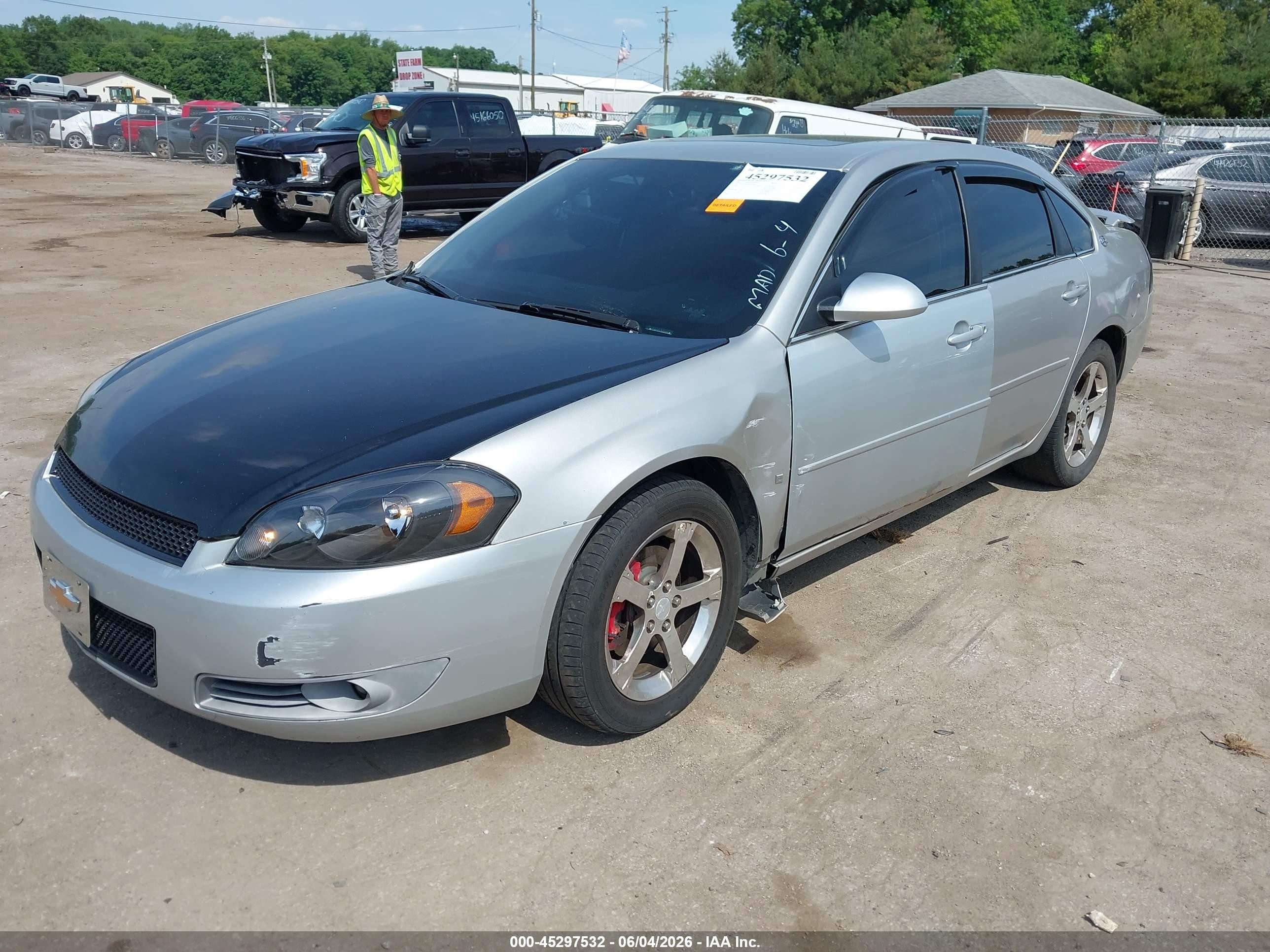 2007 Chevrolet Impala Ss Silver vin: 2G1WD58C279153384