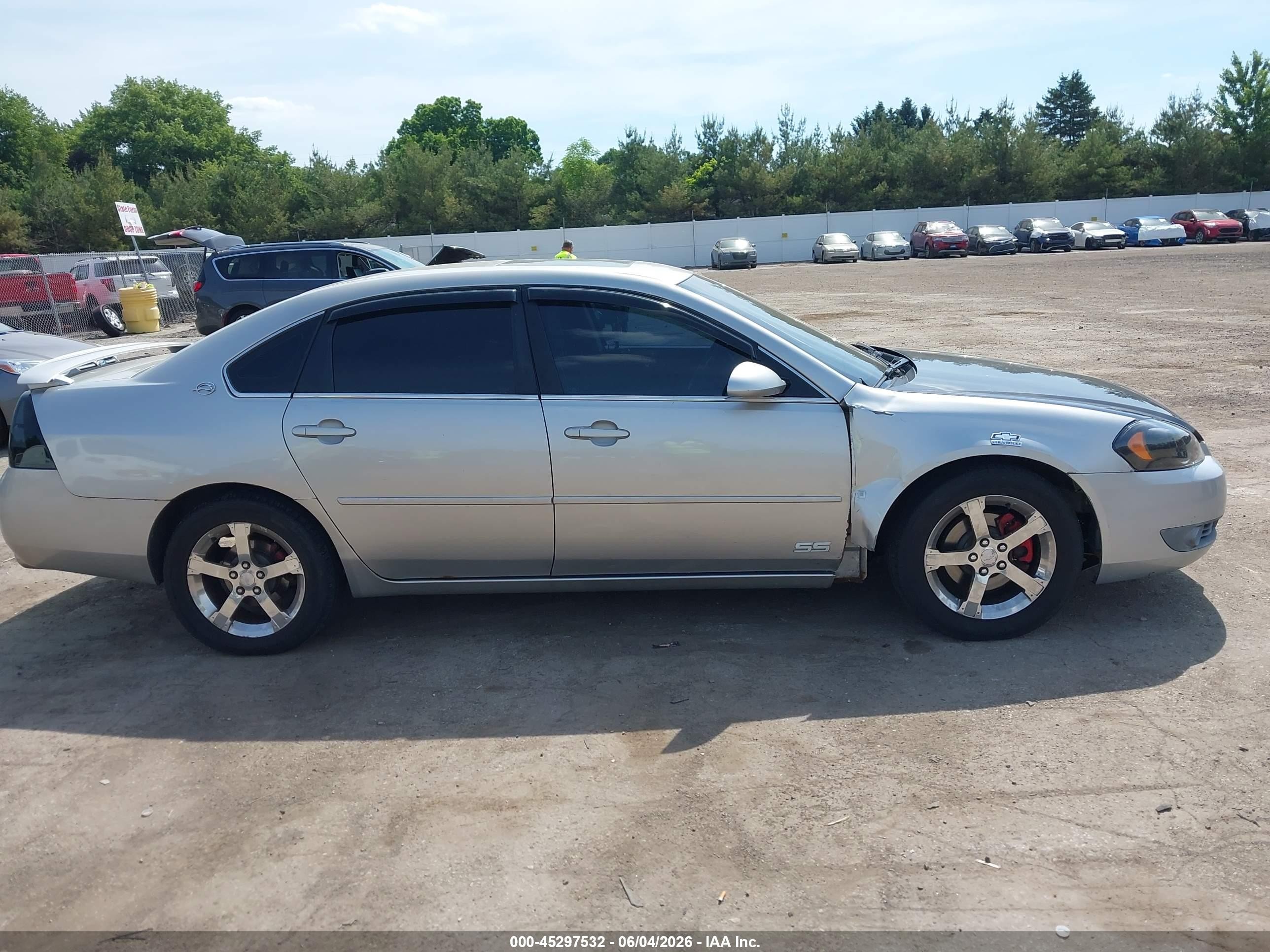 2007 Chevrolet Impala Ss Silver vin: 2G1WD58C279153384