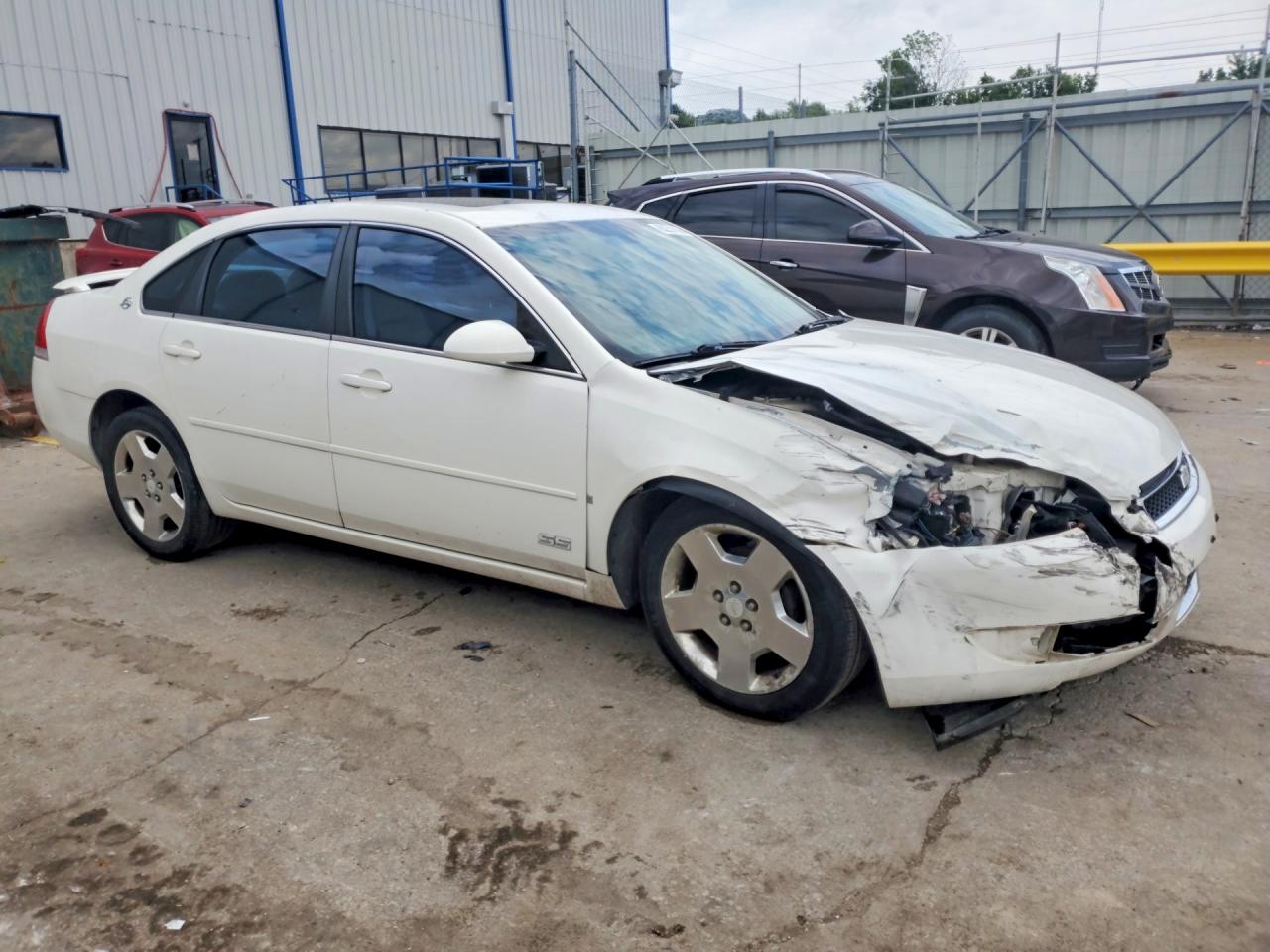 2006 Chevrolet Impala Super Sport White vin: 2G1WD58C369215454