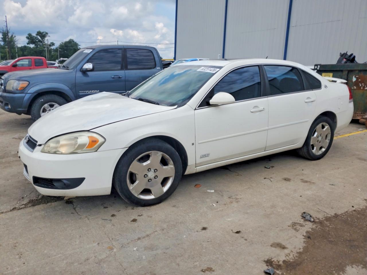 2006 Chevrolet Impala Super Sport White vin: 2G1WD58C369215454