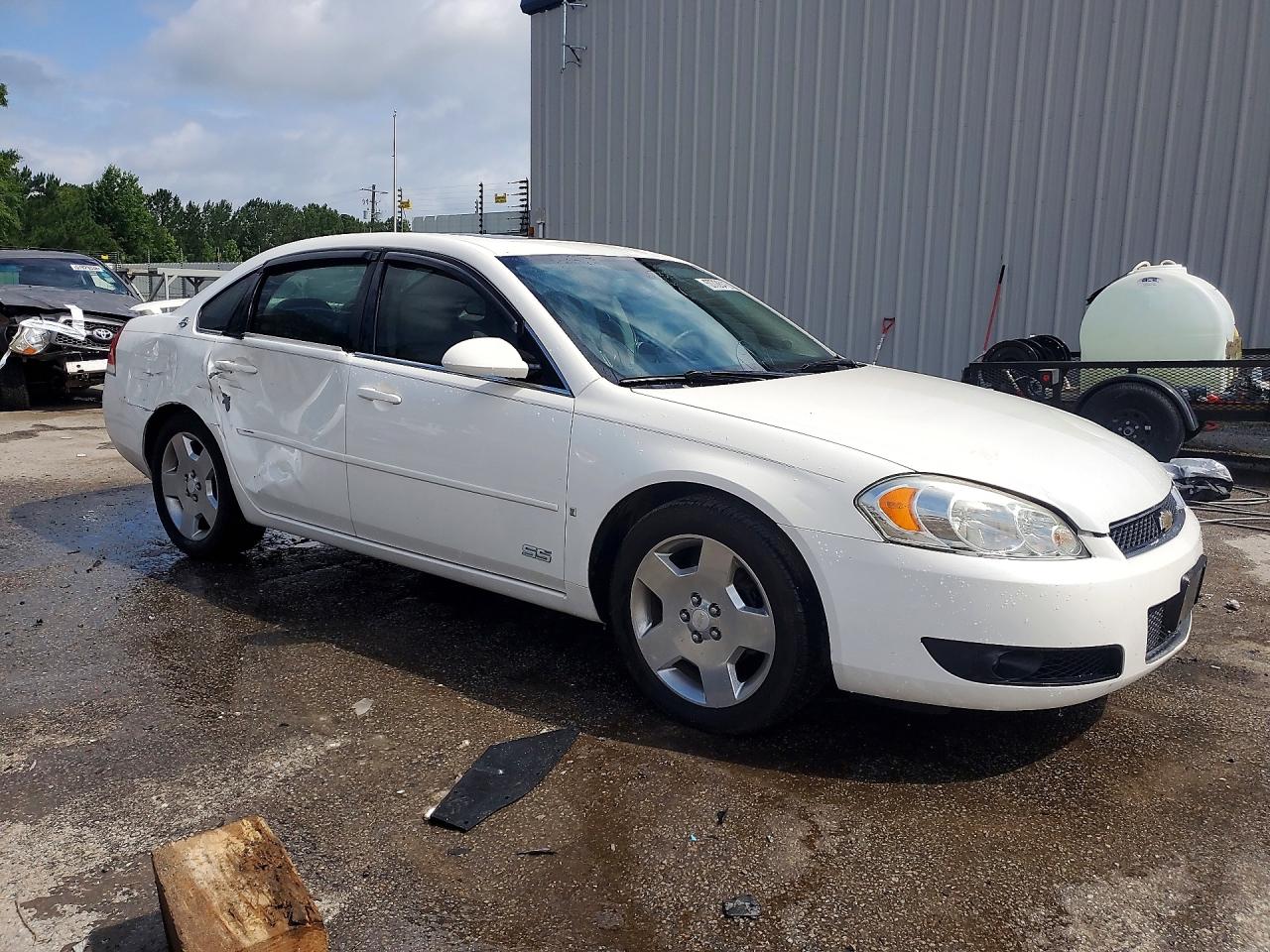 2006 Chevrolet Impala Super Sport White vin: 2G1WD58C369303078