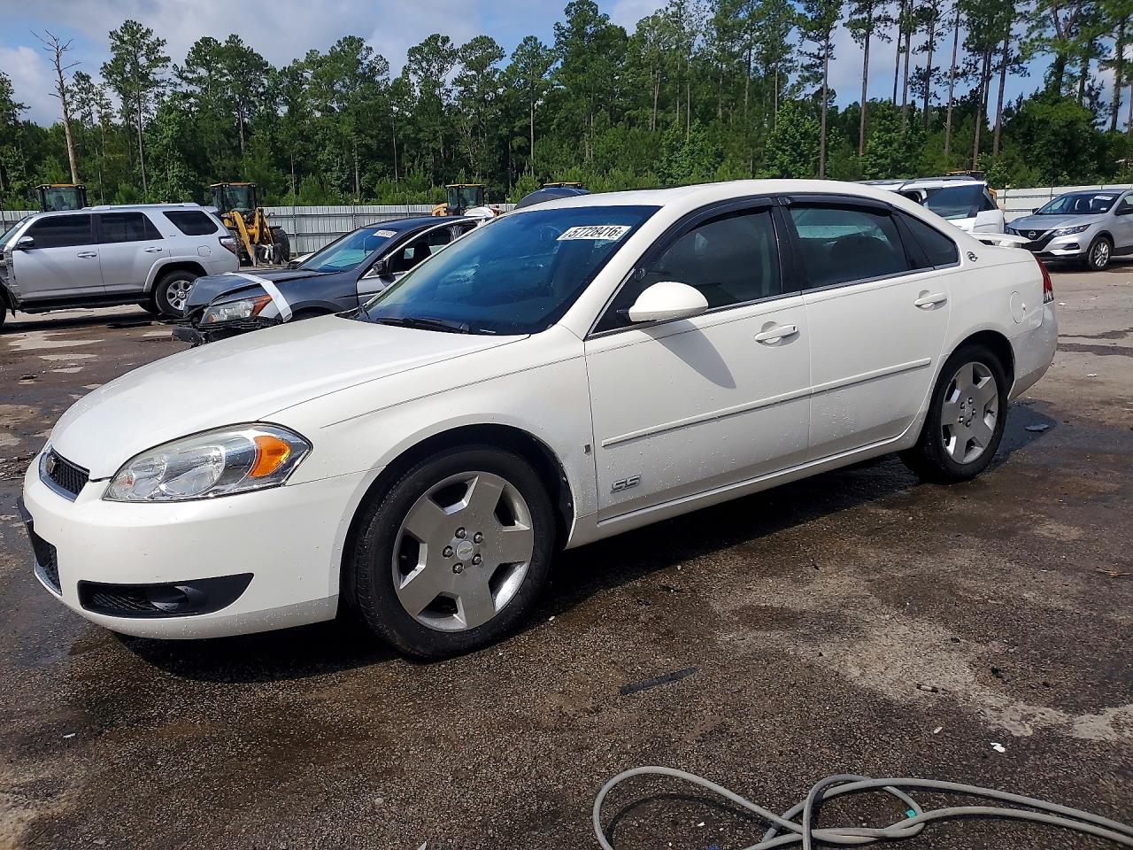 2006 Chevrolet Impala Super Sport White vin: 2G1WD58C369303078