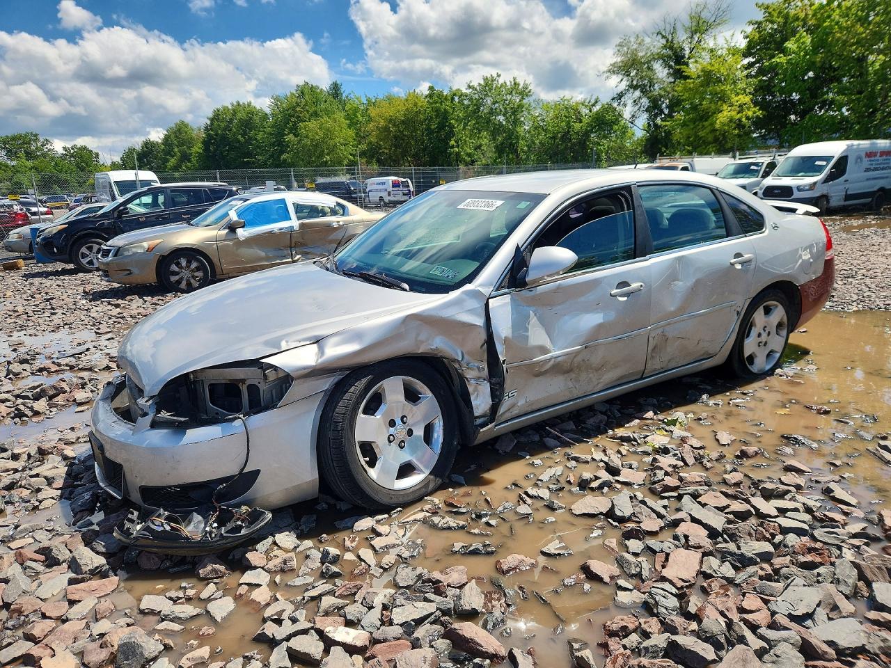 2006 Chevrolet Impala Super Sport Silver vin: 2G1WD58C369352748