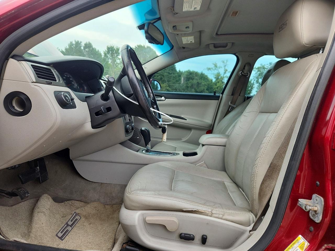 2007 Chevrolet Impala Super Sport Burgundy vin: 2G1WD58C379355019