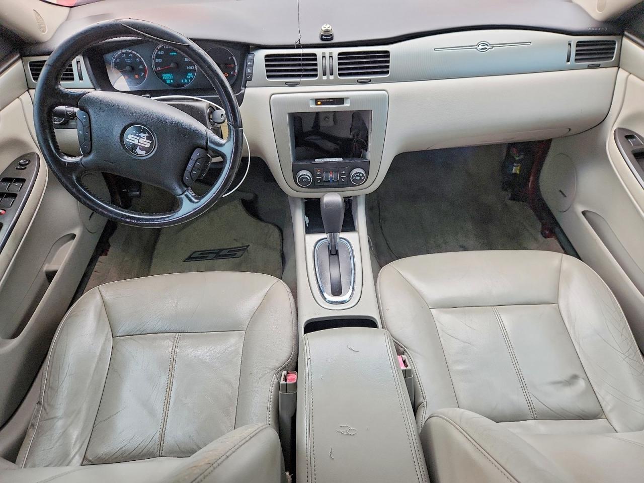 2007 Chevrolet Impala Super Sport Burgundy vin: 2G1WD58C379355019